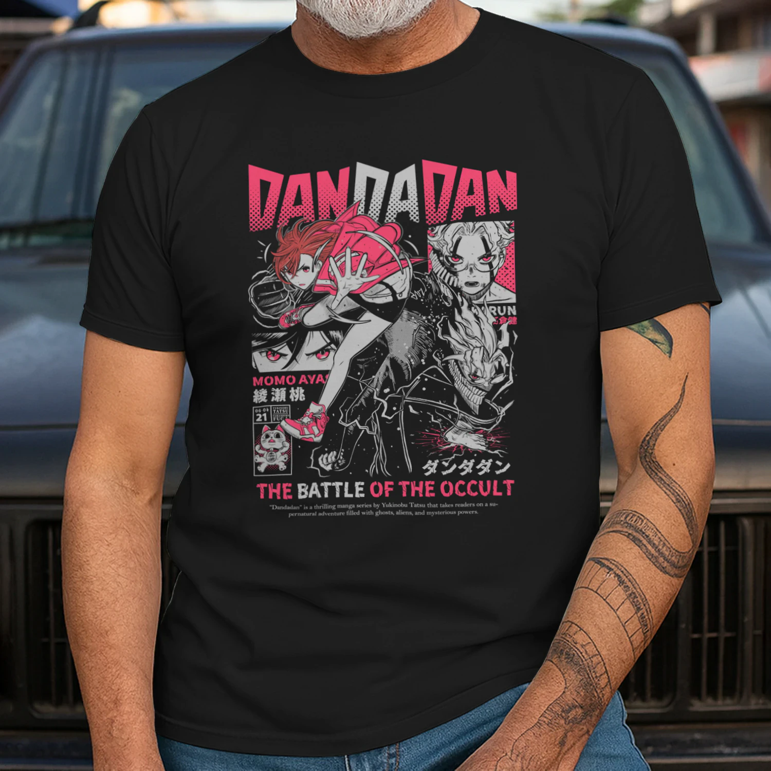 DANDADAN Premium Cotton T-Shirt | Anime Fan Graphic Tee