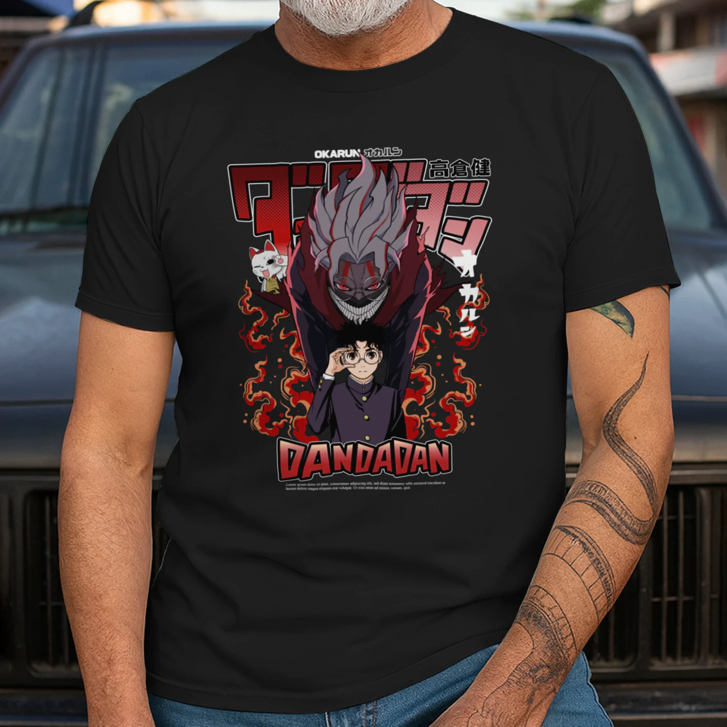 DANDADAN Premium Anime T-Shirt | Manga Streetwear Tee