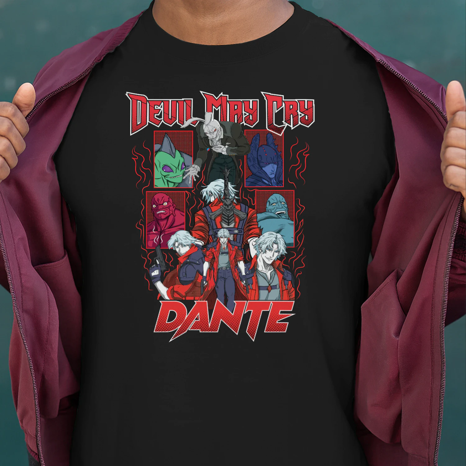 DmC: Devil May Cry Graphic T-Shirt | Premium Gamer Unisex Tee
