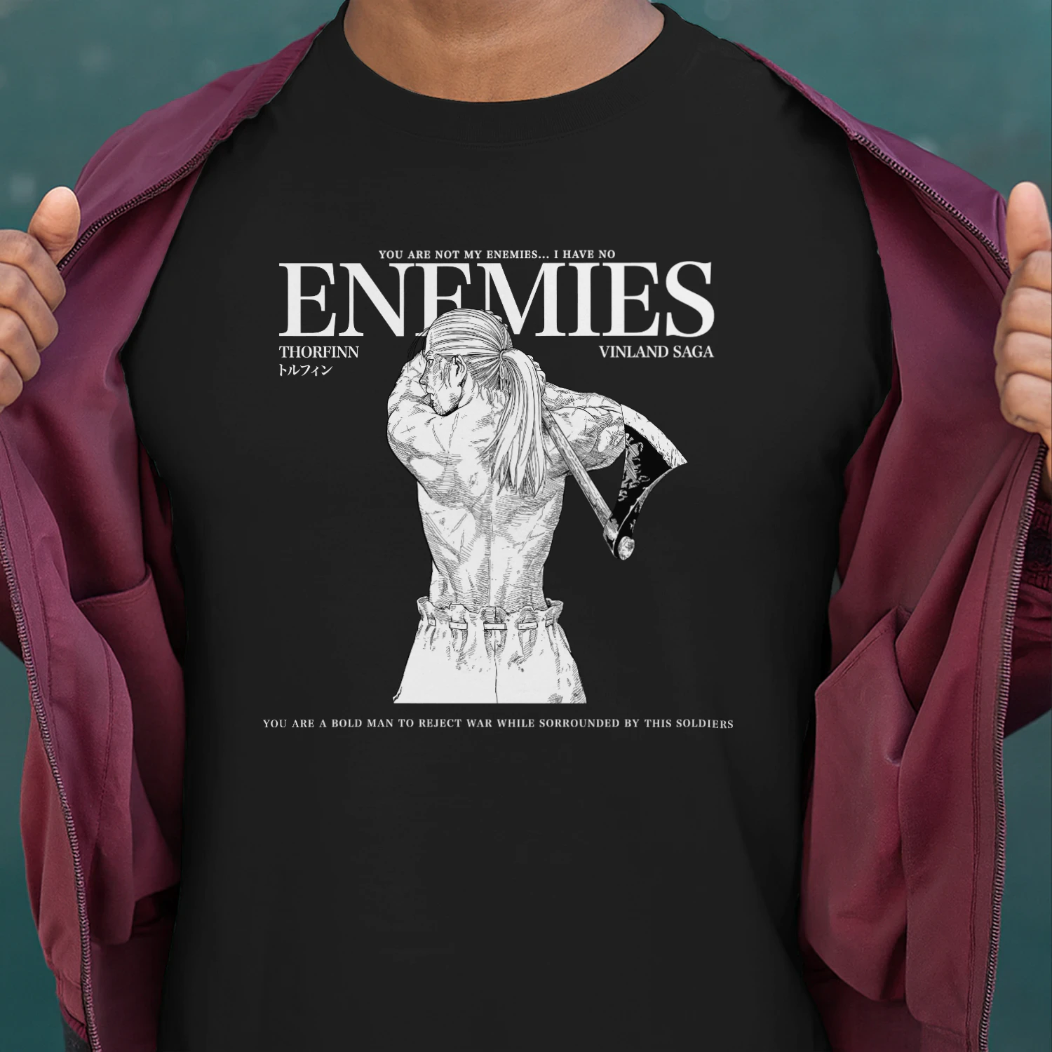 Thorfinn Son of Thors Premium Cotton T-Shirt | Anime Fan Shirt