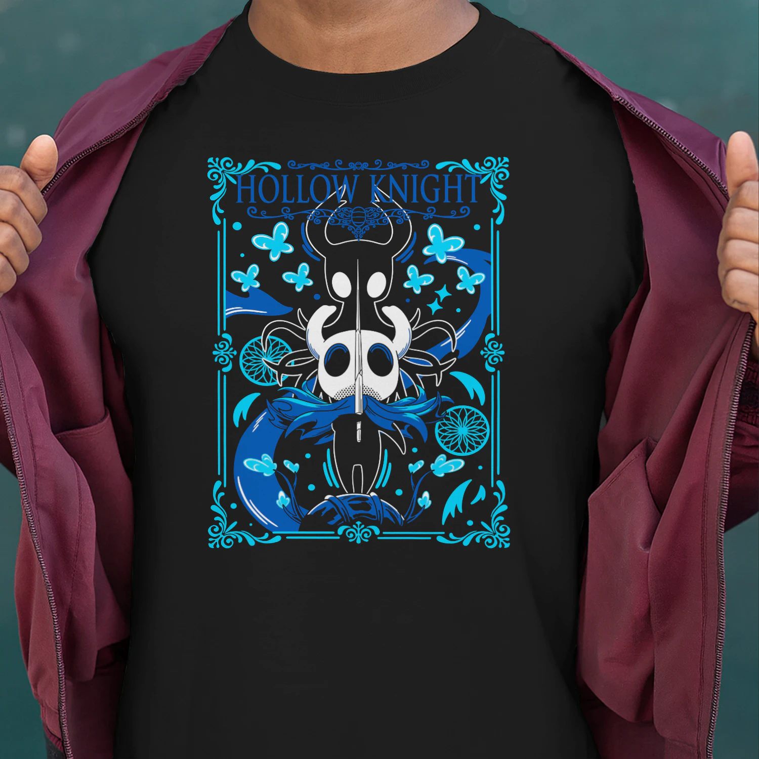 Hollow Knight Game Graphic T-Shirt | Premium Gamer Unisex Tee