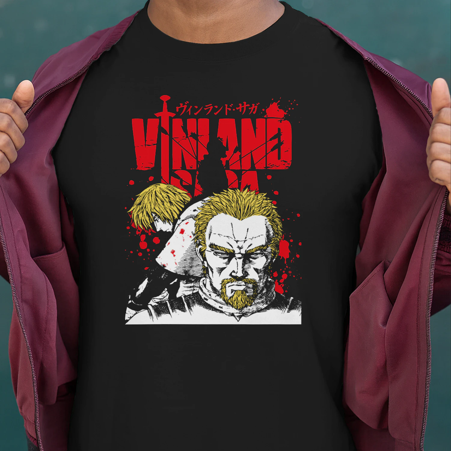 Vinland Saga Anime Graphic Tee | Thorfinn Unisex Apparel