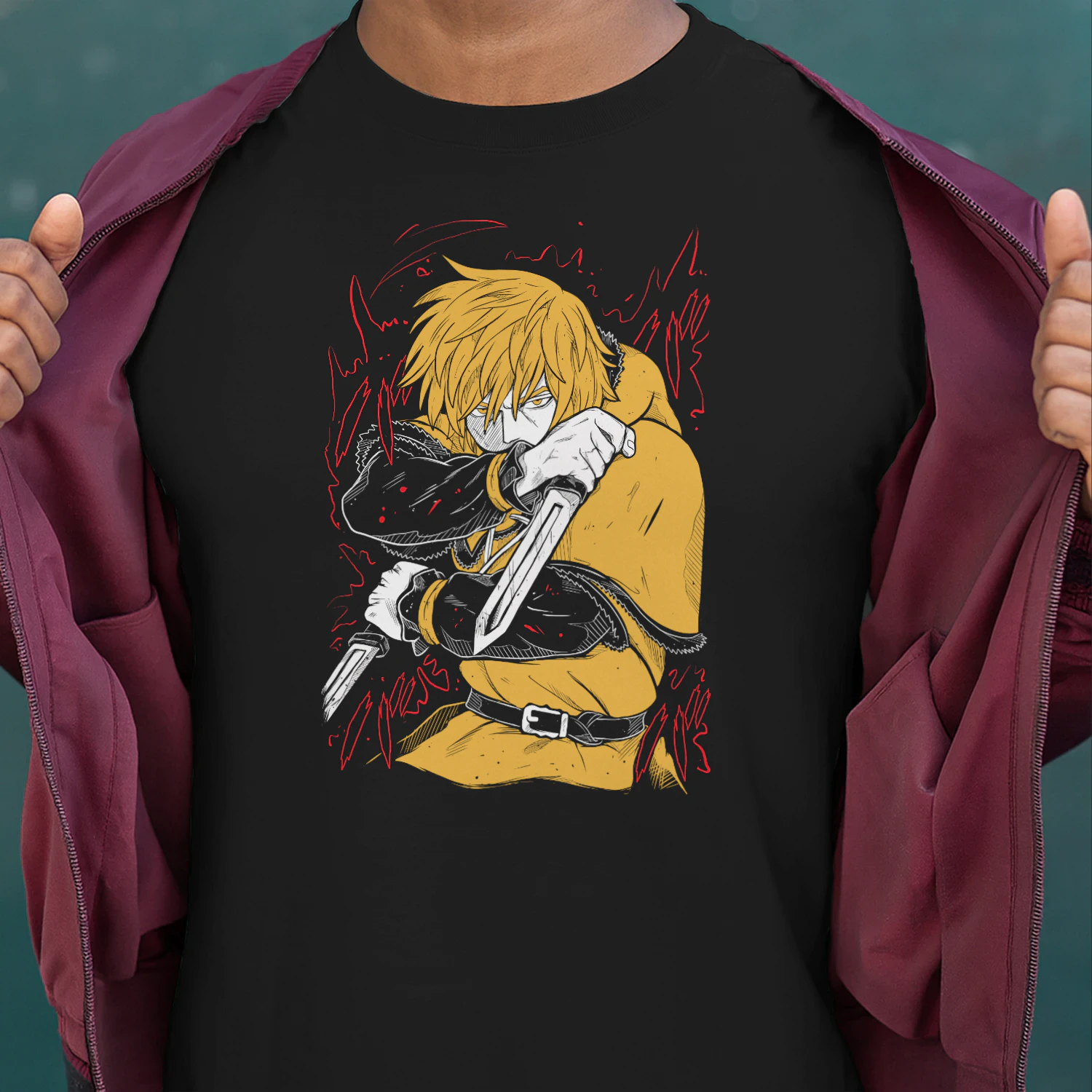 Thorfinn Warrior Graphic T-Shirt | Premium Anime Streetwear