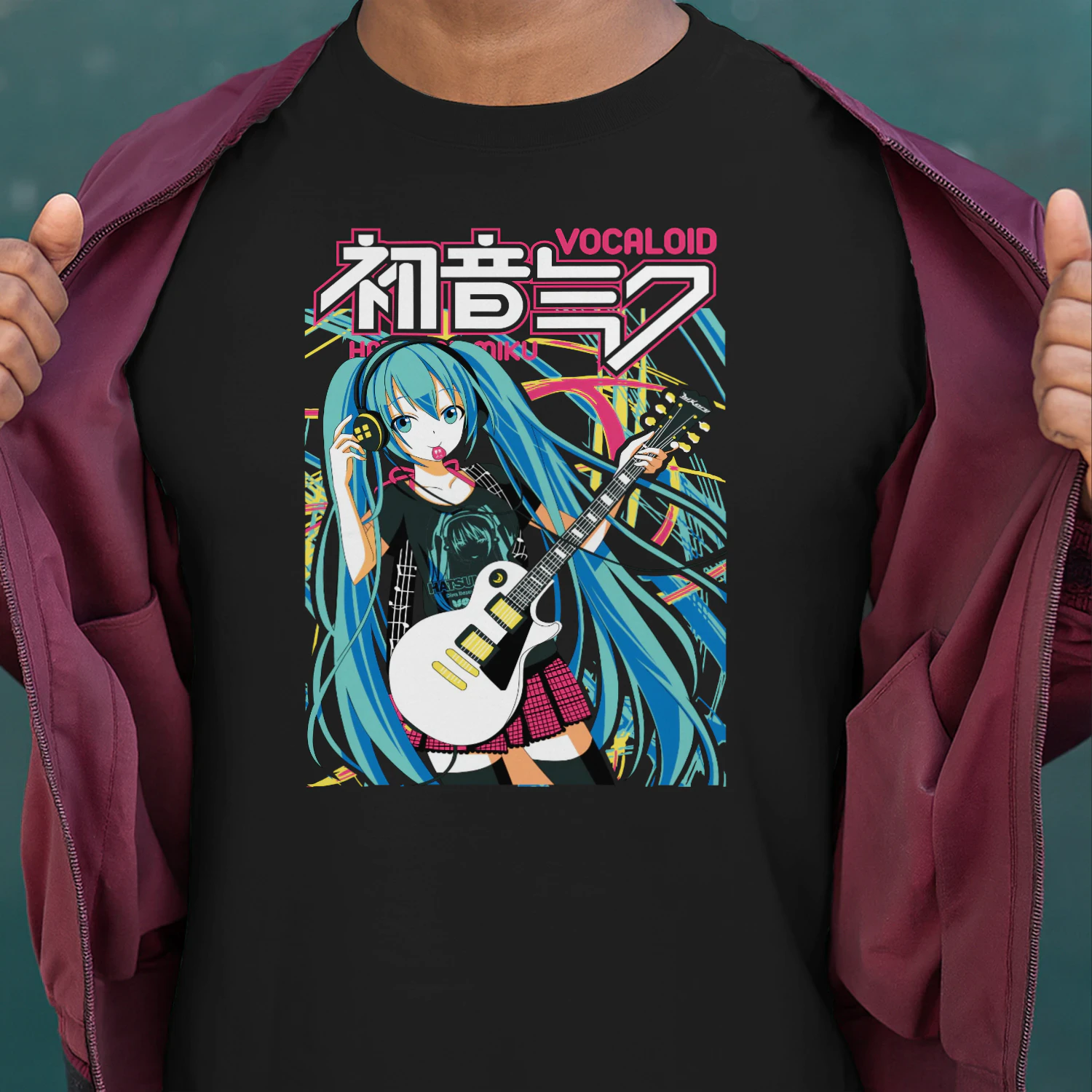 Hatsune Miku Graphic T-Shirt | Vocaloid Unisex Streetwear