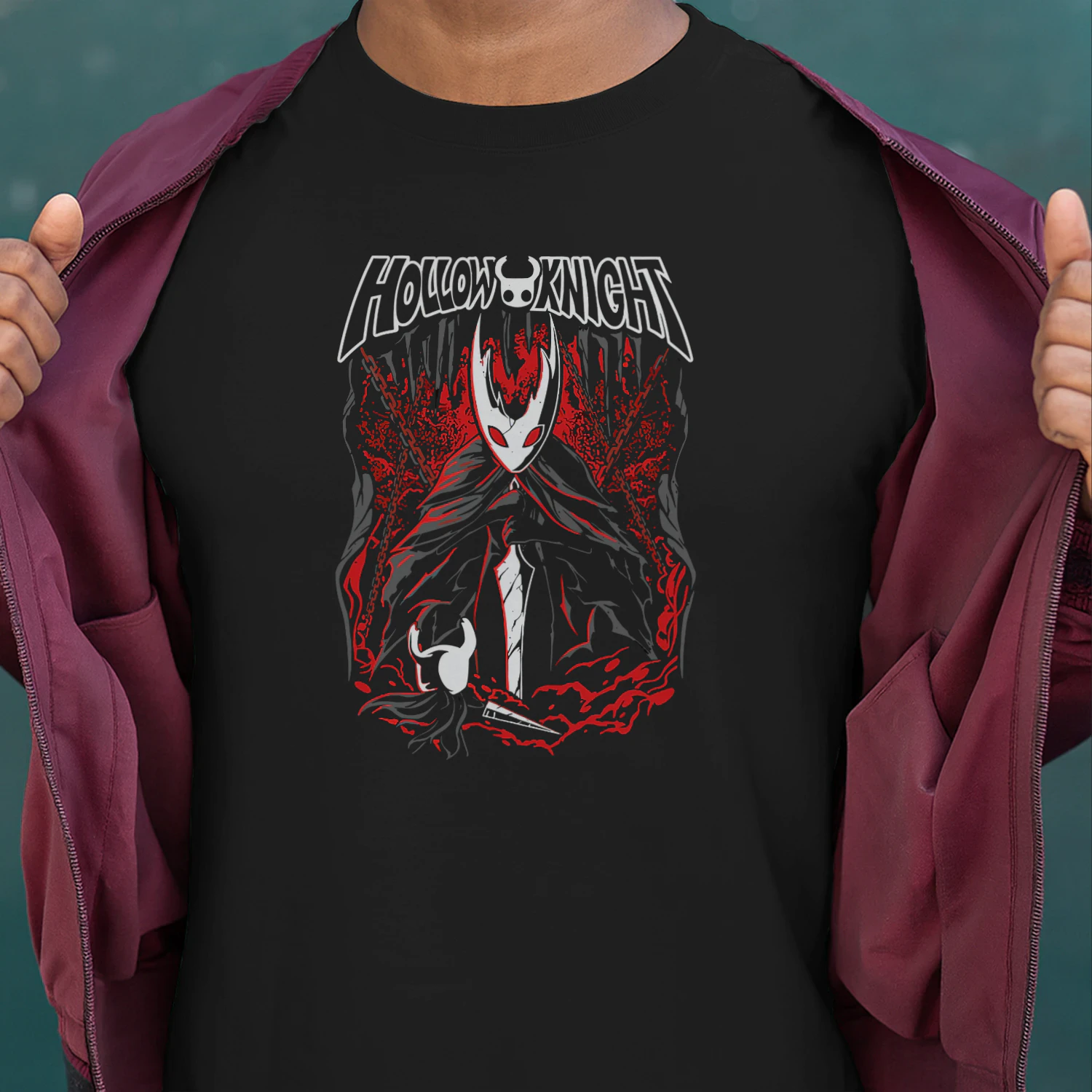 Hollow Knight Adventure Graphic Shirt | Unisex Cotton Tee