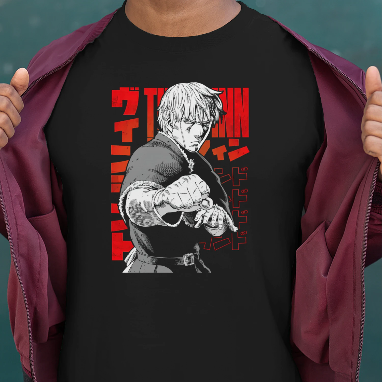 Vinland Saga Anime Graphic Tee | Thorfinn Unisex Apparel