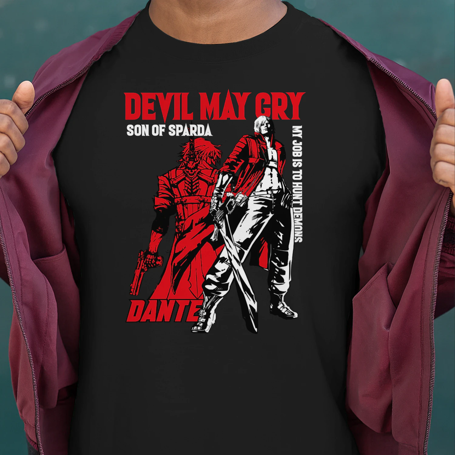 Devil May Cry Gaming T-Shirt | Premium Unisex Cotton Shirt