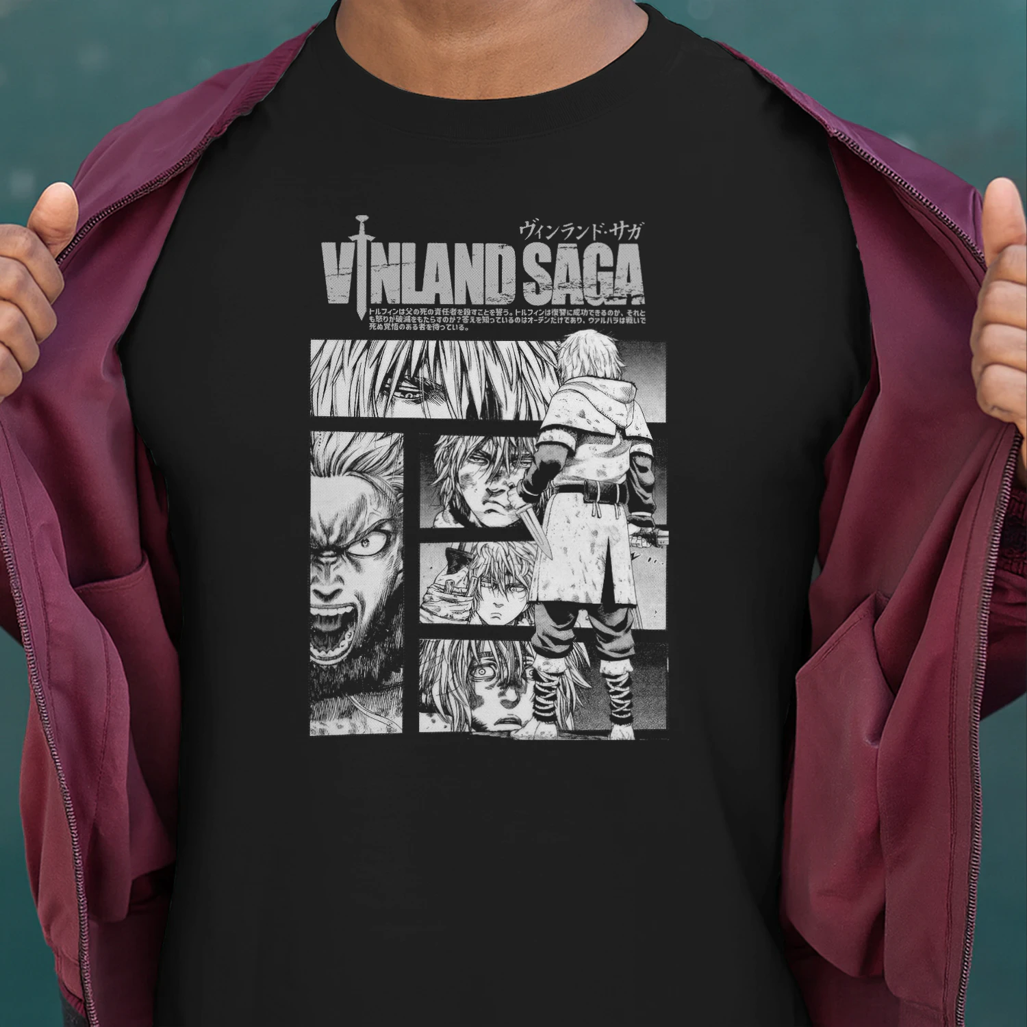 Thorfinn Son of Thors Premium Anime T-Shirt | Manga Streetwear