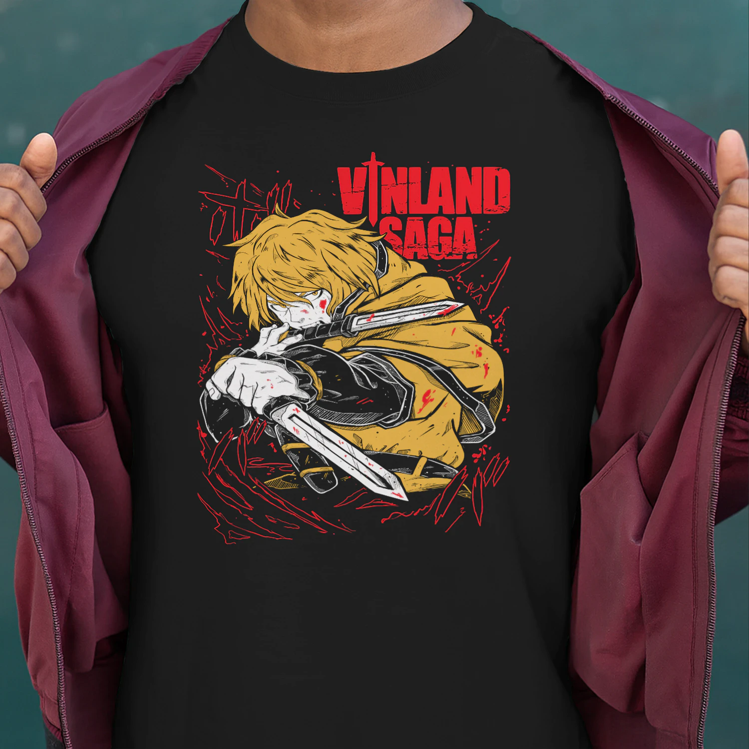 Thorfinn Son of Thors Premium Anime T-Shirt | Manga Streetwear