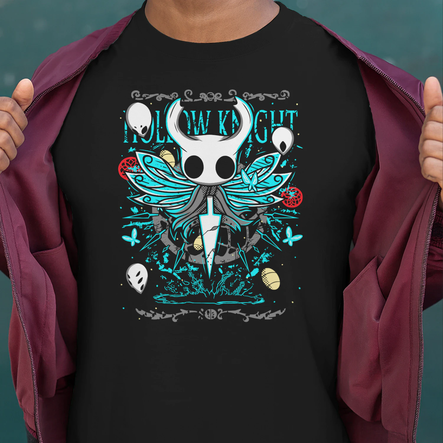 Hollow Knight Adventure Graphic Shirt | Unisex Cotton Tee