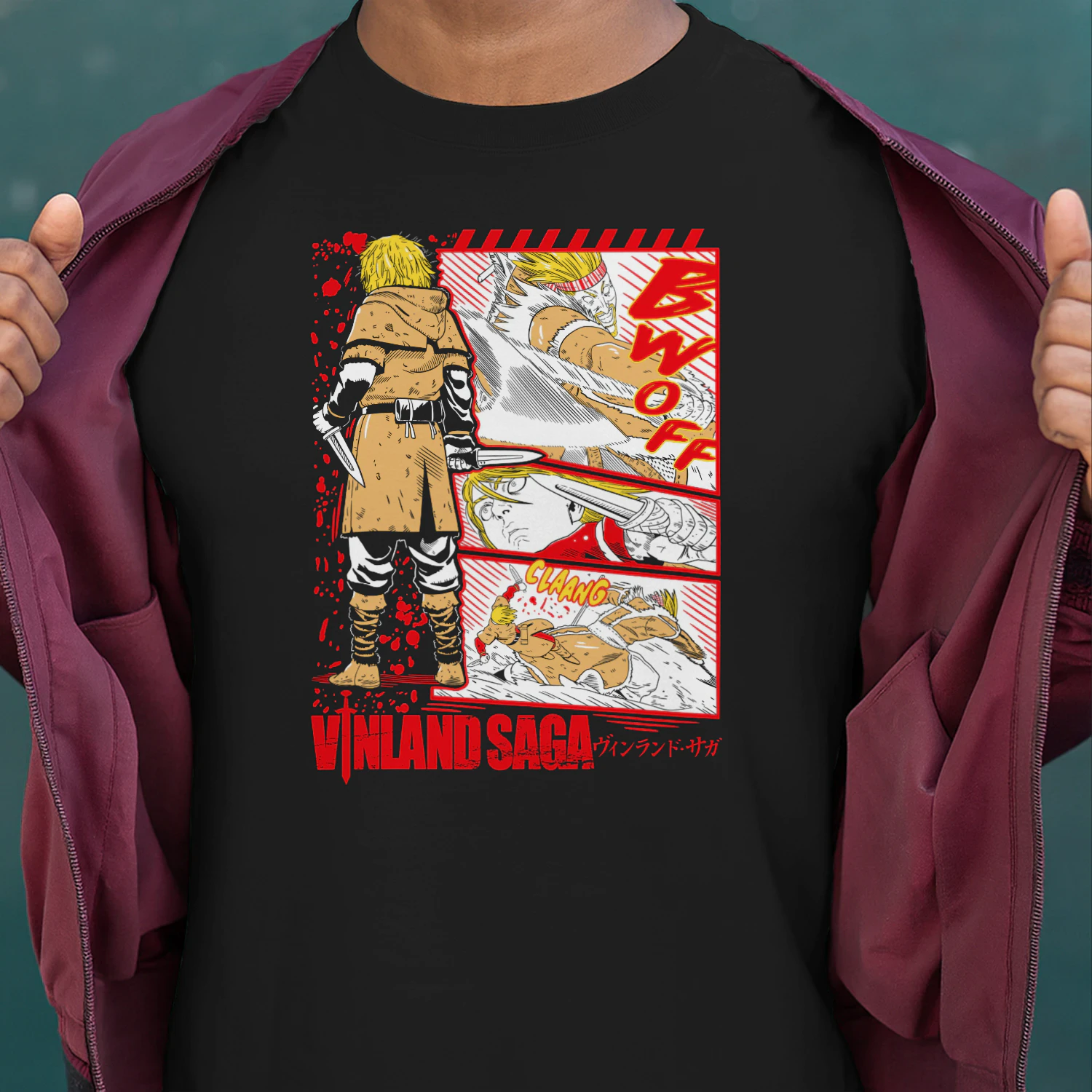 Vinland Saga Thorfinn Unisex Graphic Tee | Anime Fan Gift