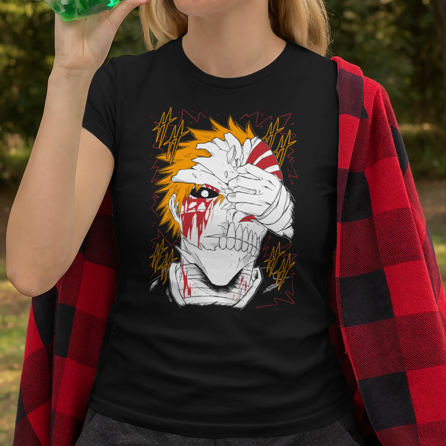 Bleach Ichigo Kurosaki Graphic Tee | Premium Anime Shirt