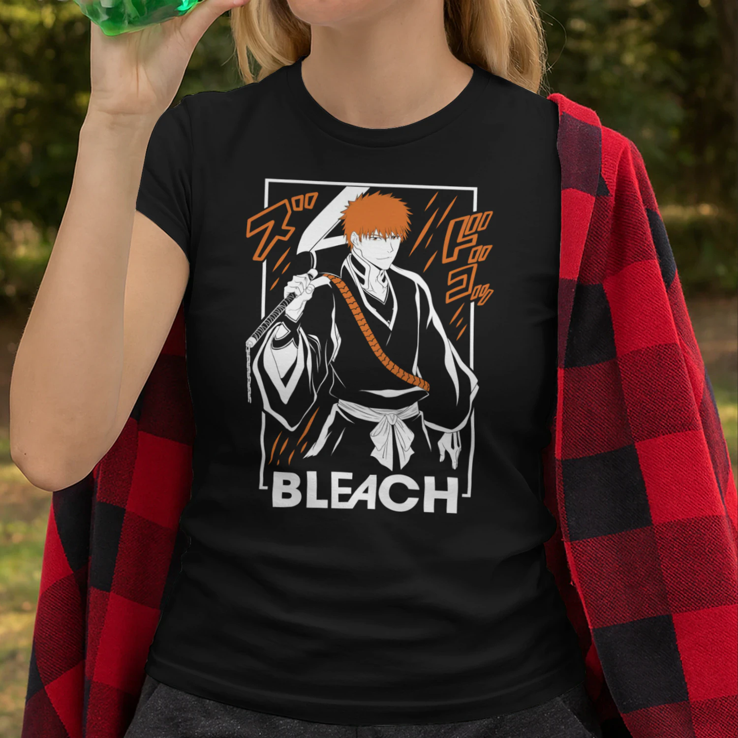 Bleach Ichigo Kurosaki Graphic Tee | Premium Anime Shirt