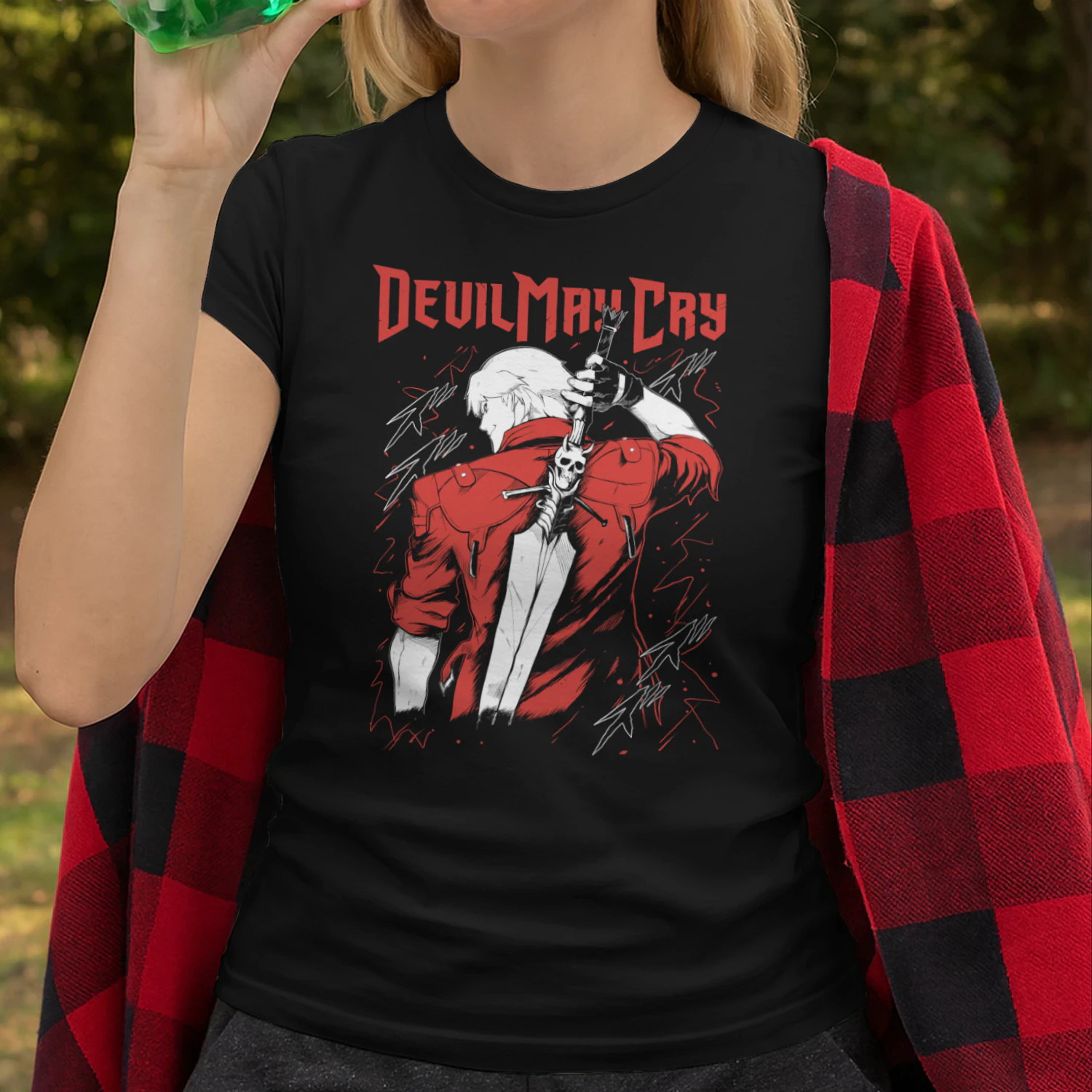 Devil May Cry Anime Style T-Shirt | Premium Gaming Graphic Tee