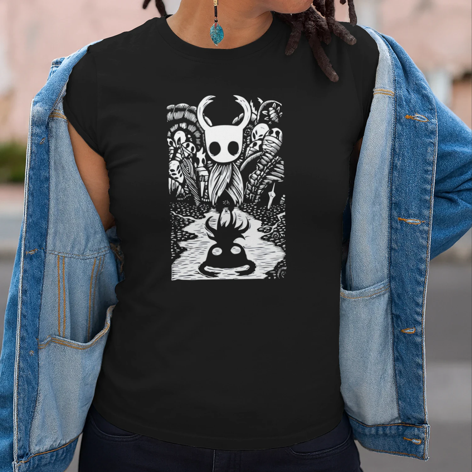 Hollow Knight Adventure Graphic Shirt | Unisex Cotton Tee