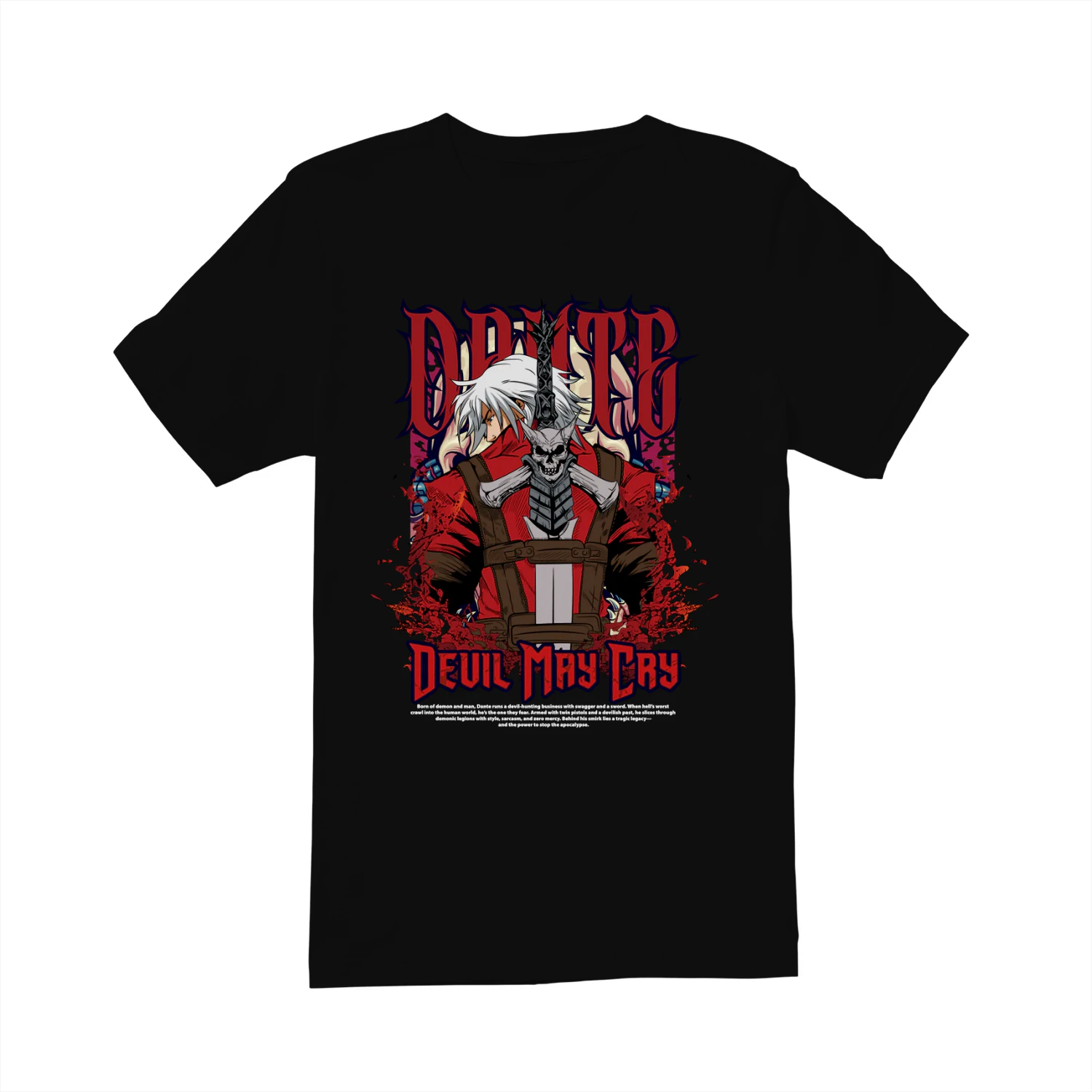 DmC Devil May Cry Graphic Tee | Gamer Gift for Fans