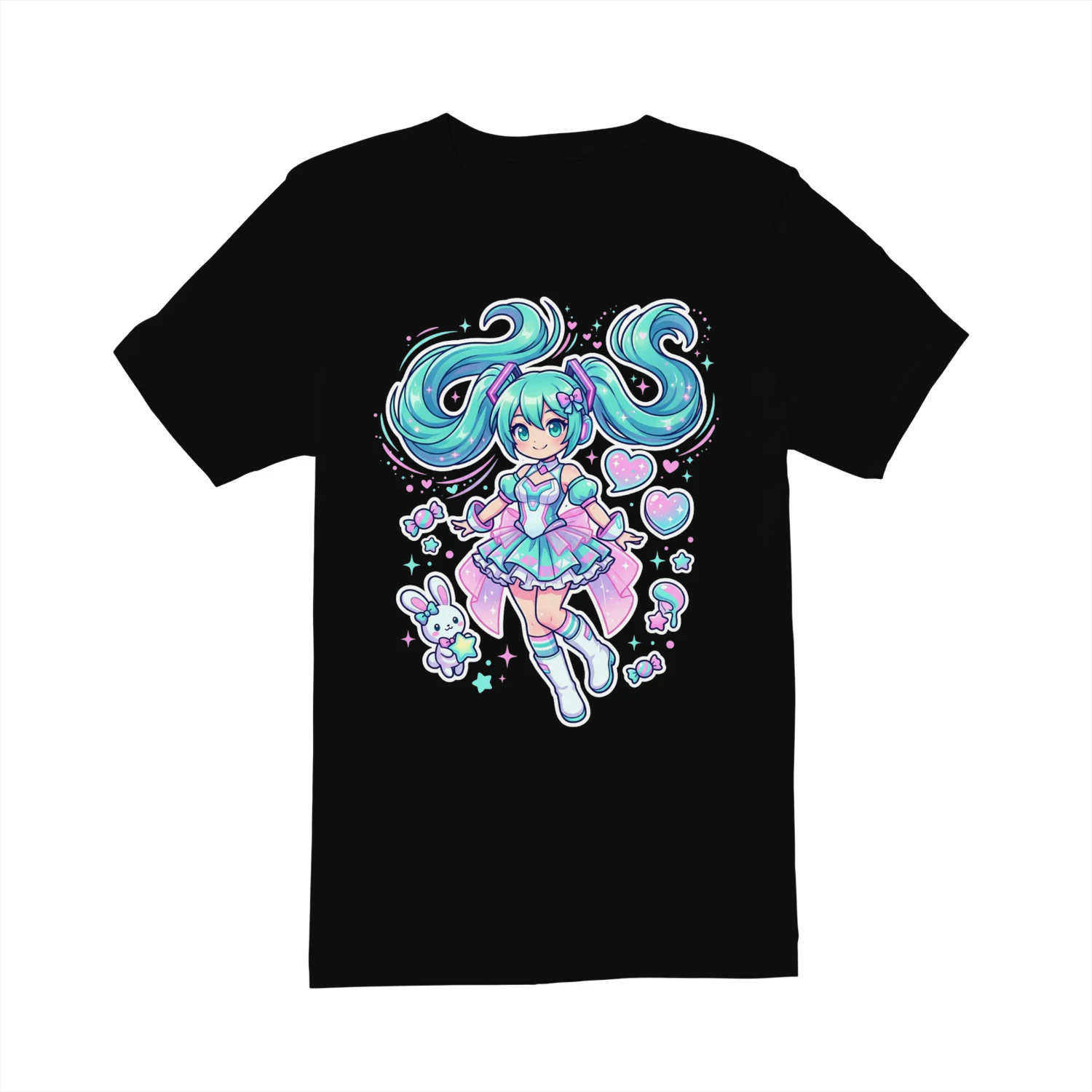 Hatsune Miku Graphic T-Shirt | Premium Vocaloid Unisex Tee