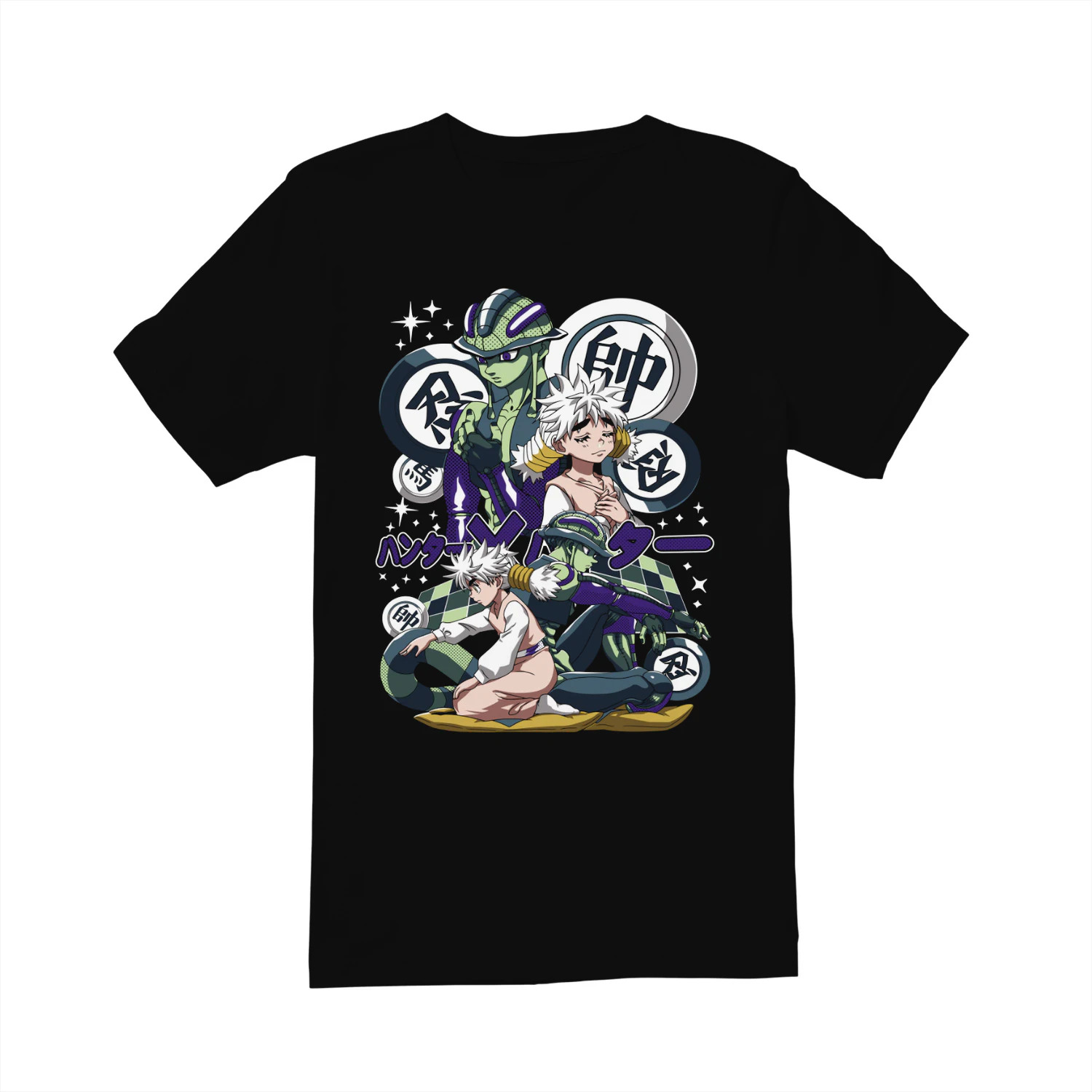 Hunter × Hunter Vintage Anime T-Shirt | Japanese Manga Graphic Tee