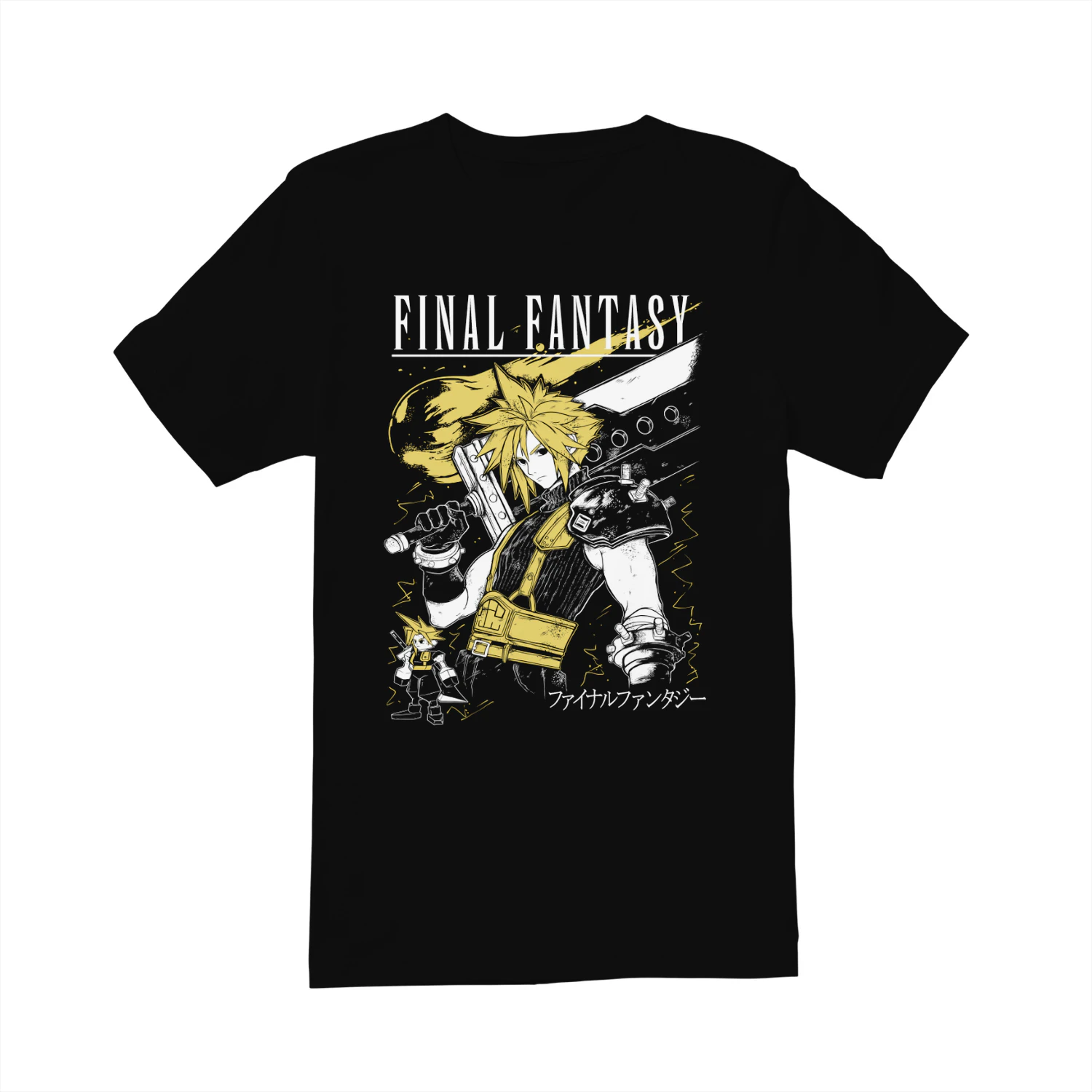 Final Fantasy Graphic T-Shirt | Premium RPG Gaming Unisex Tee