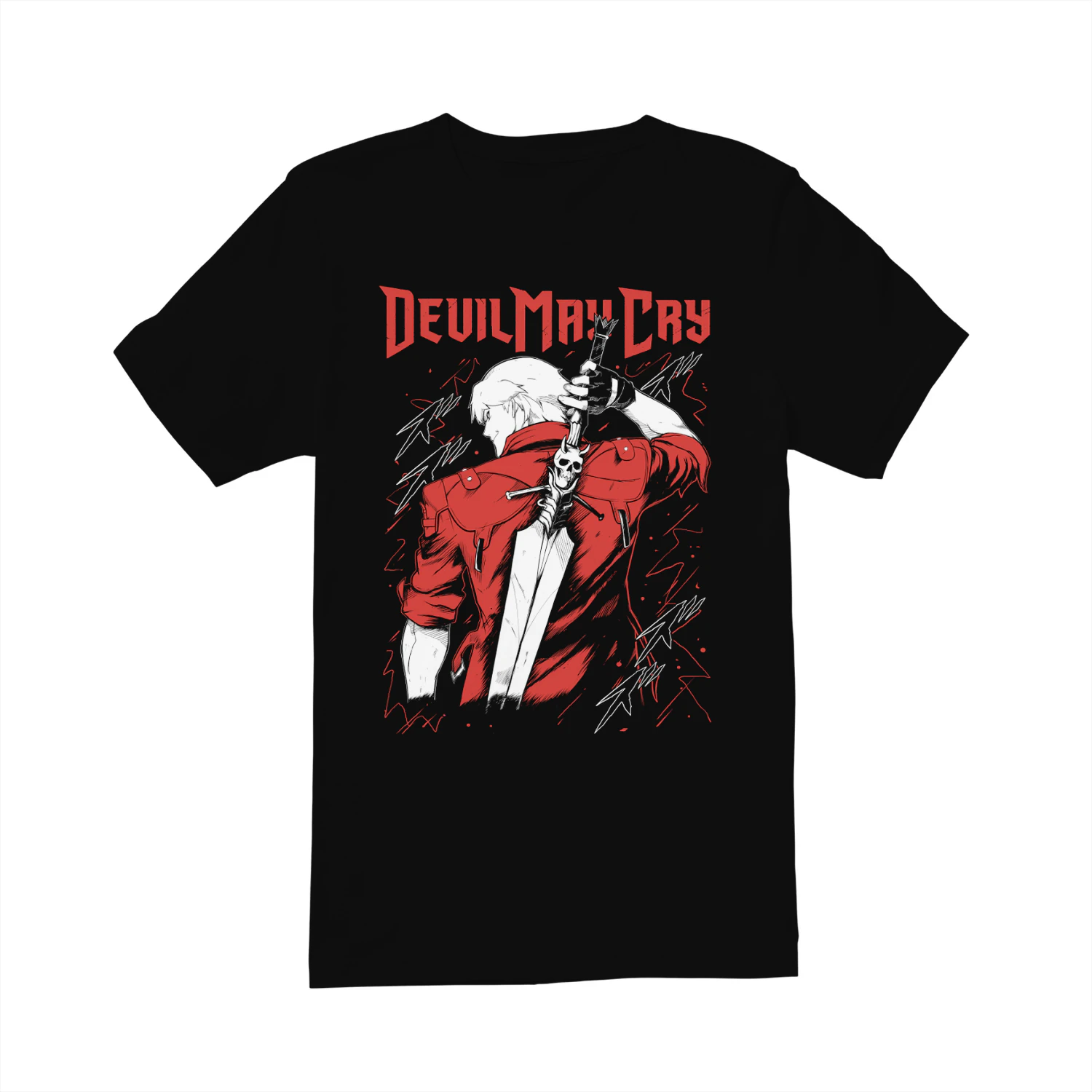 Devil May Cry Anime Style T-Shirt | Premium Gaming Graphic Tee