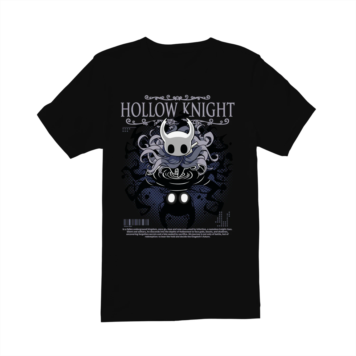 Hollow Knight Vintage Gaming T-Shirt | Indie Game Graphic Tee