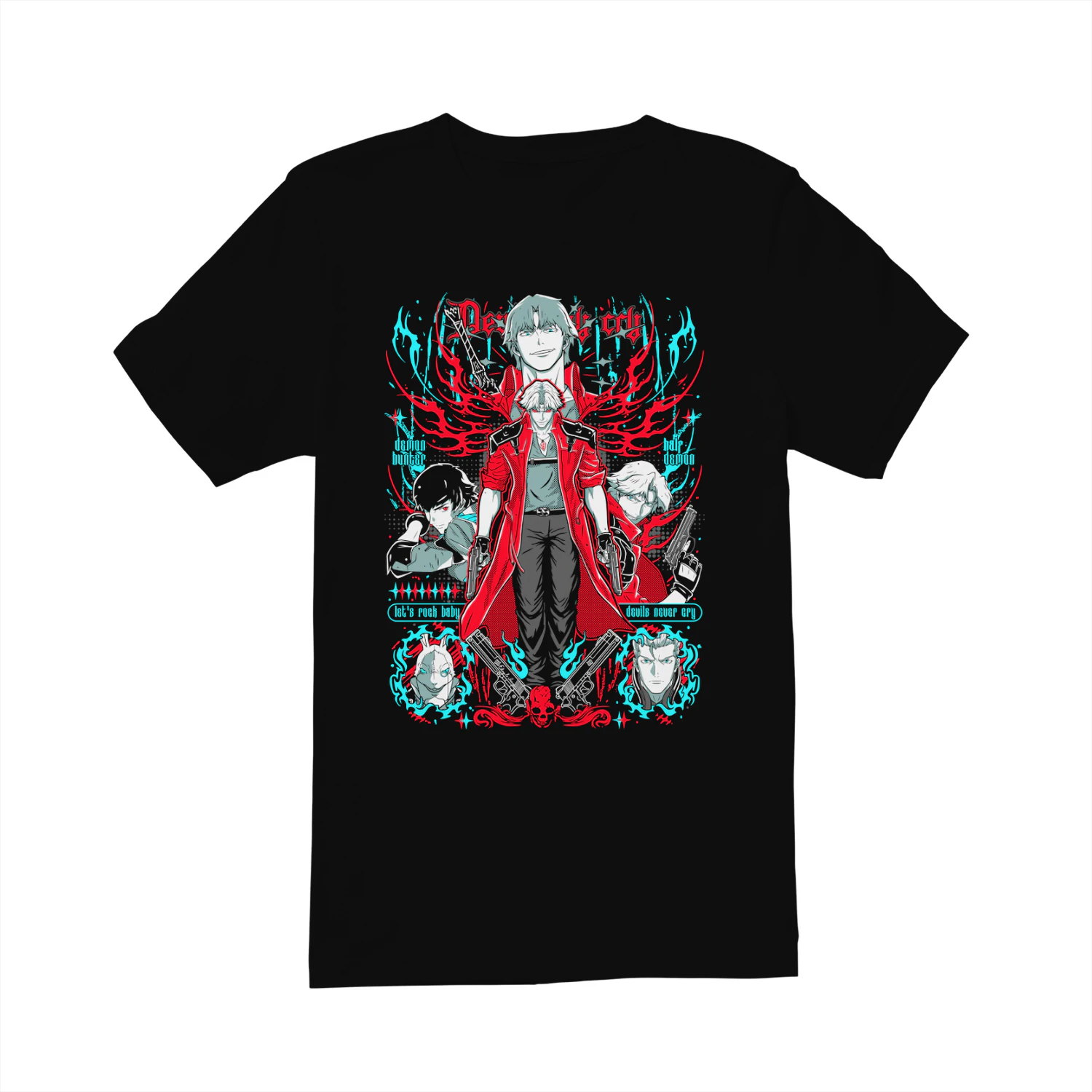 DmC Devil May Cry Vintage T-Shirt | Action Game Fan Tee