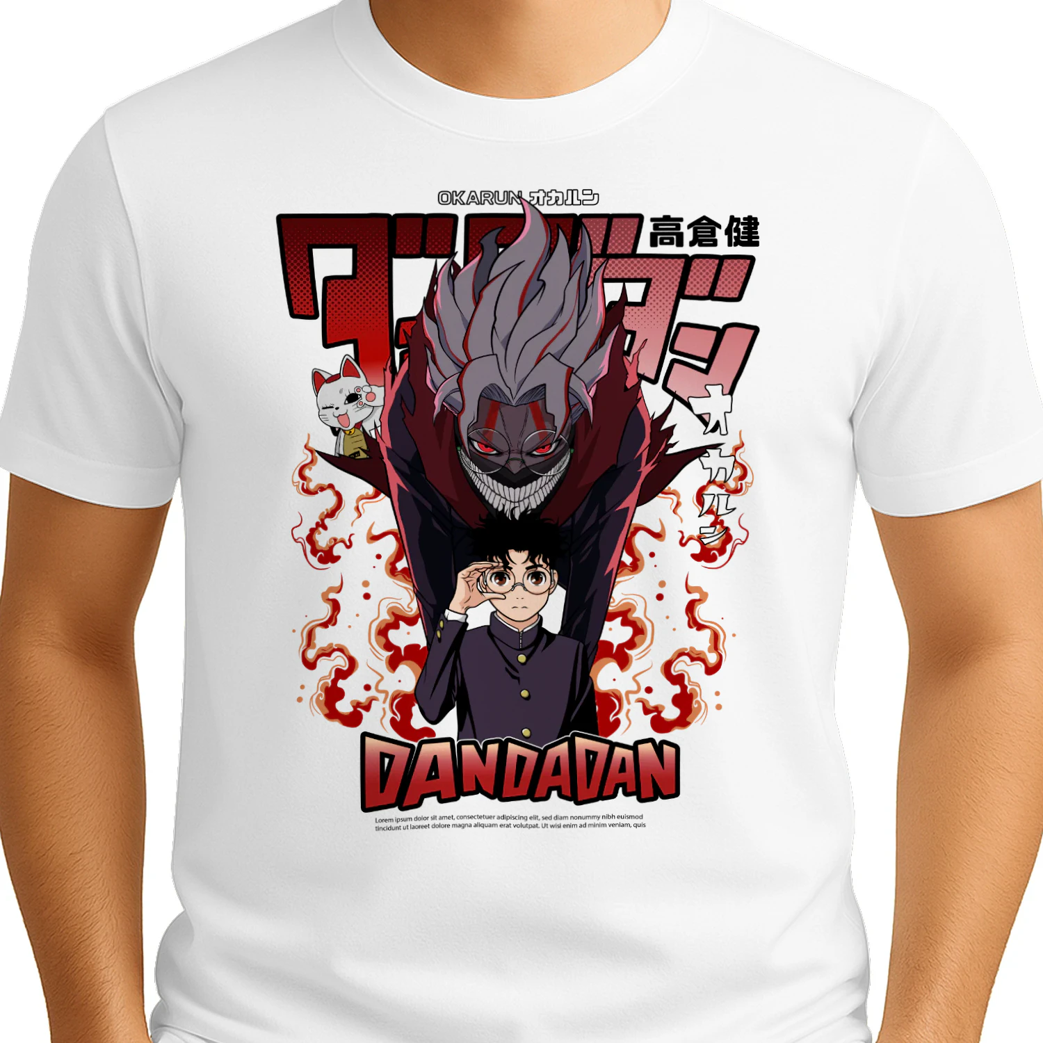 DANDADAN Supernatural Graphic T-Shirt | Anime Fan Gift