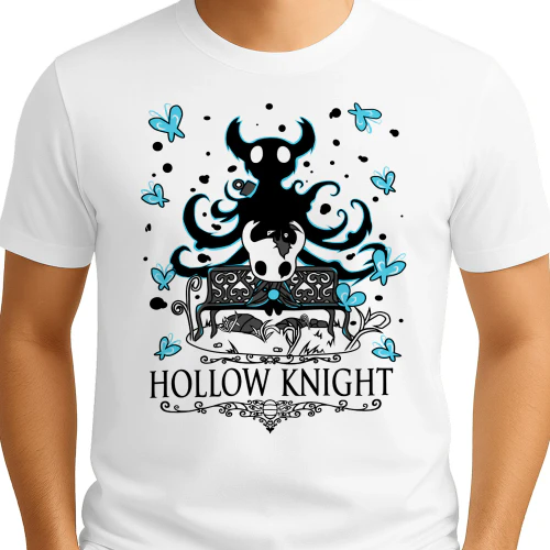 Hollow Knight Game Graphic T-Shirt  