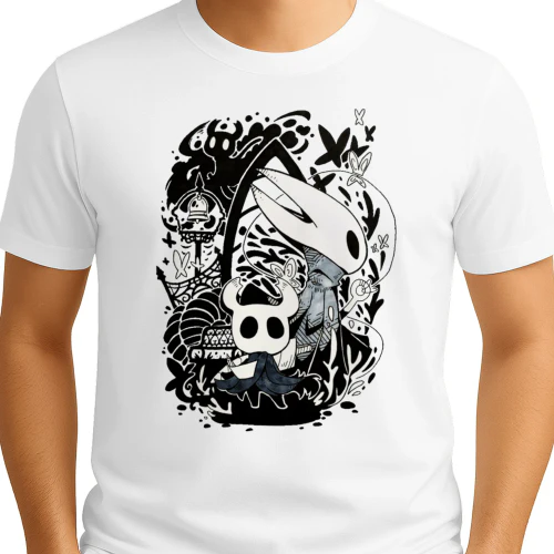 Hollow Knight Game Graphic T-Shirt  