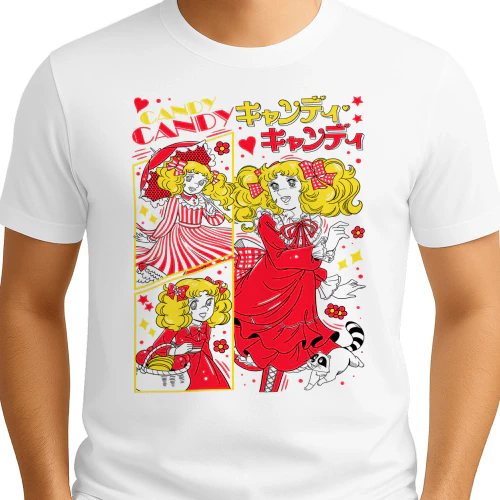 Candy Candy Anime Graphic T-Shirt 