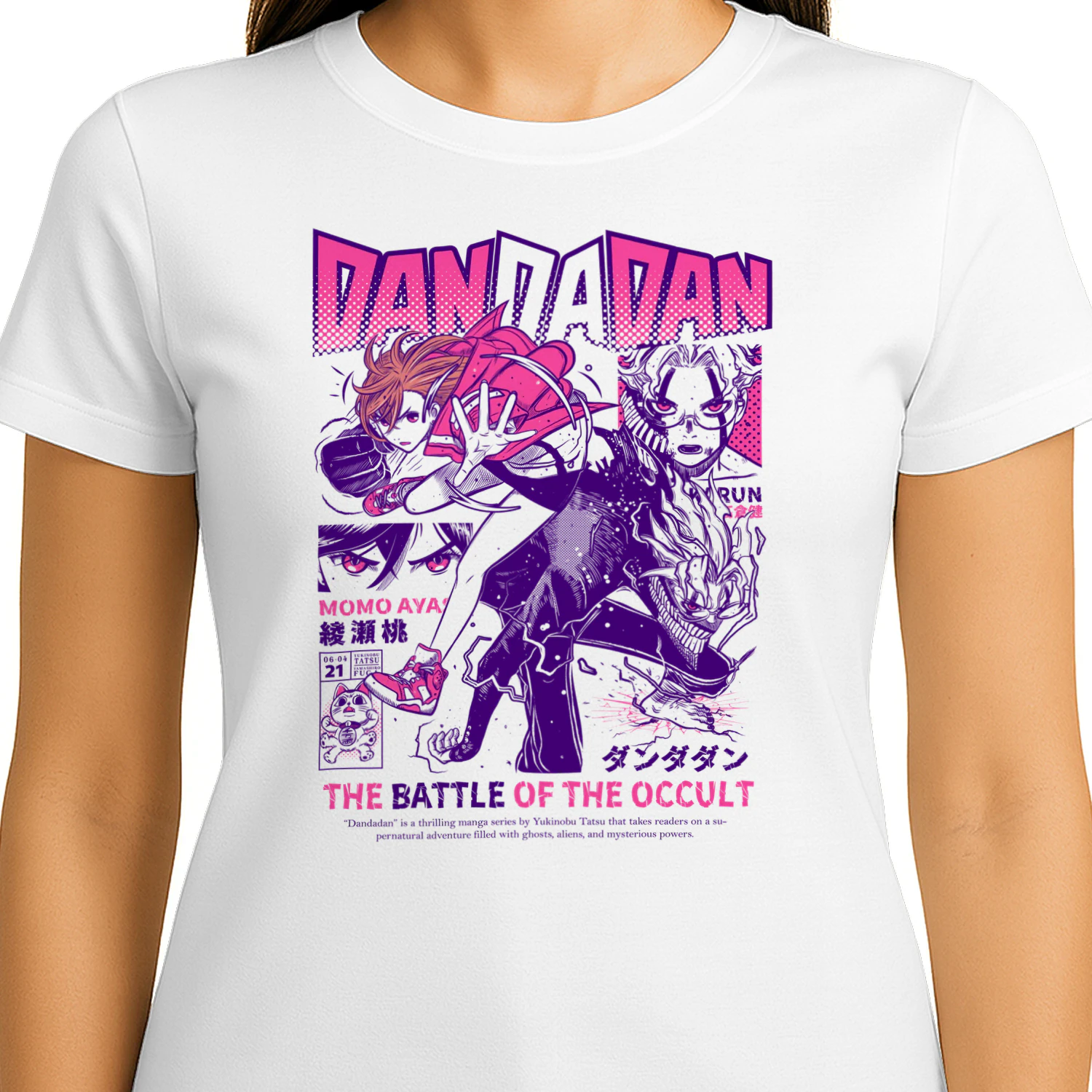 DANDADAN Premium Cotton T-Shirt | Anime Fan Graphic Tee