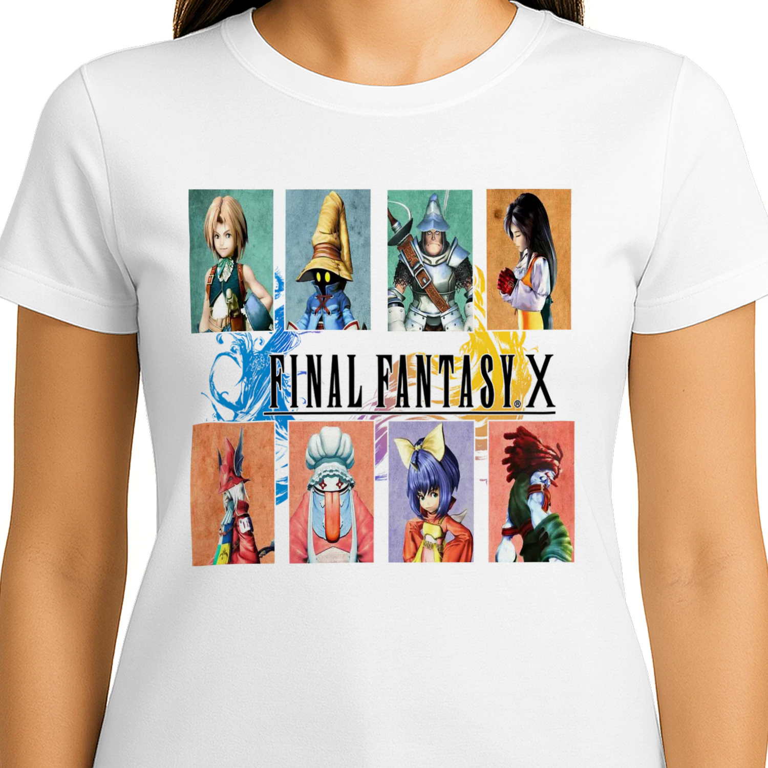 Final Fantasy Anime Style T-Shirt | Fantasy Gaming Apparel