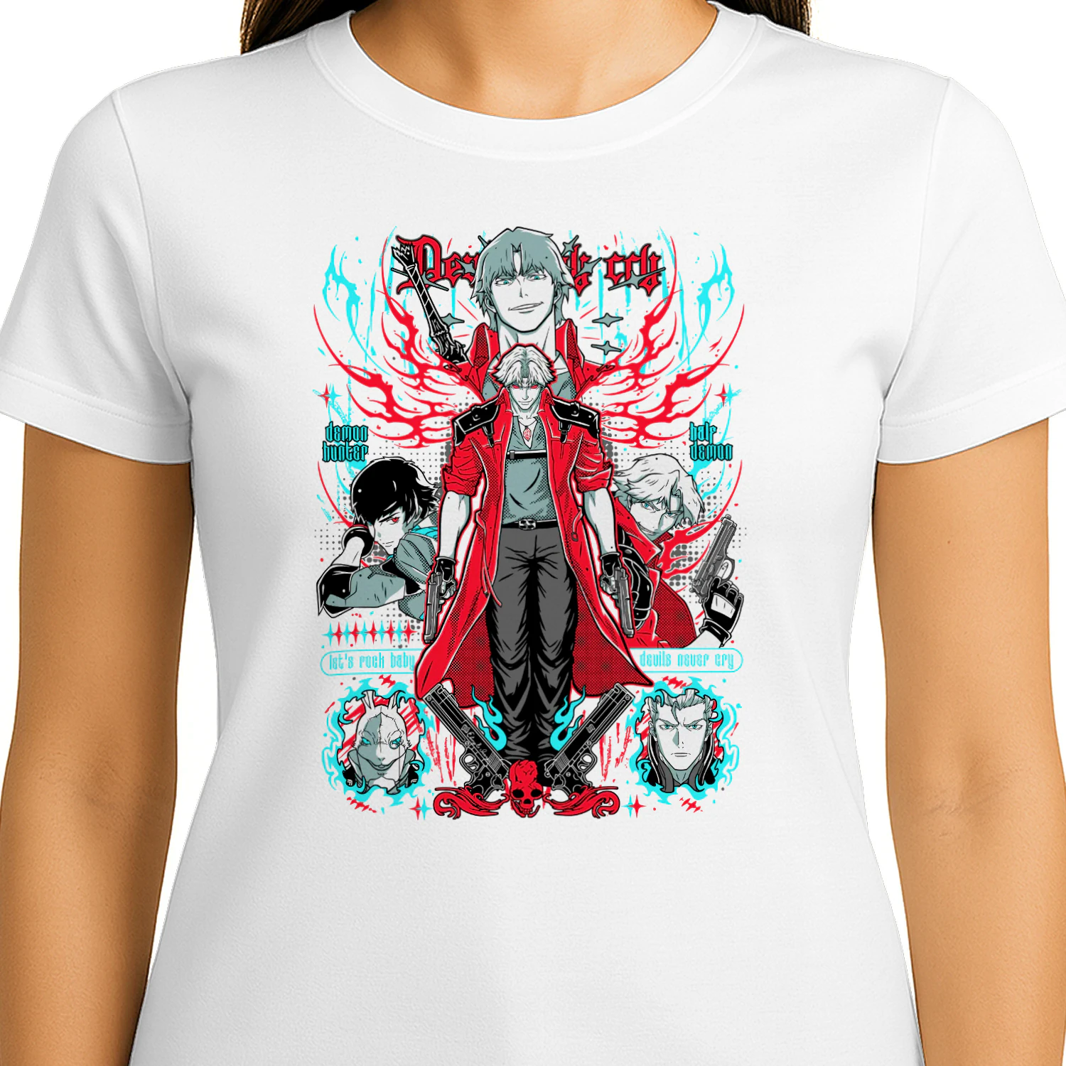 Devil May Cry Premium Cotton T-Shirt | Gamer Graphic Shirt