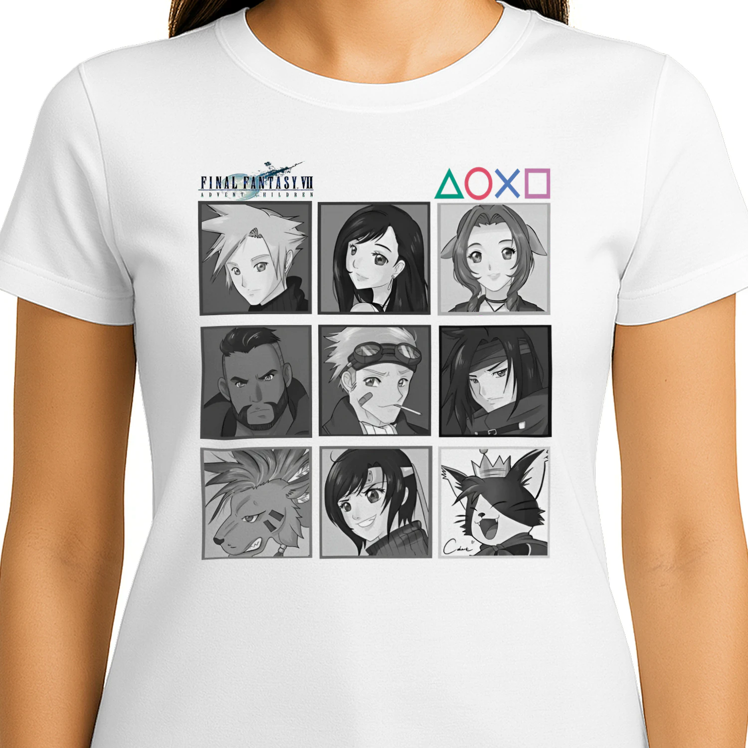 Final Fantasy Premium Cotton T-Shirt | RPG Fan Graphic Tee