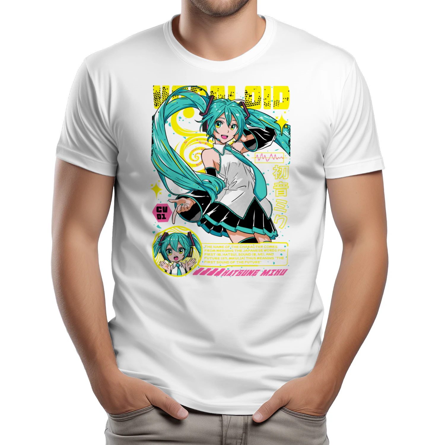 Hatsune Miku Streetwear T-Shirt | Japanese Pop Culture Tee