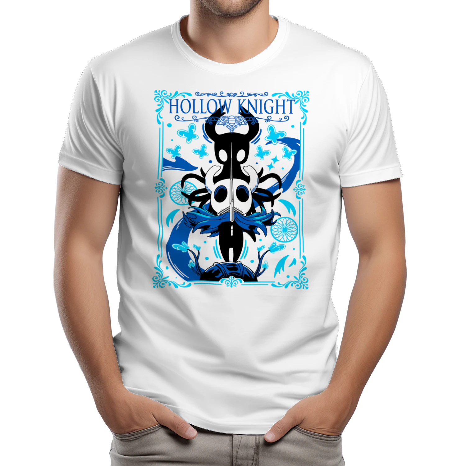 Hollow Knight Vintage Gaming T-Shirt | Indie Game Graphic Tee