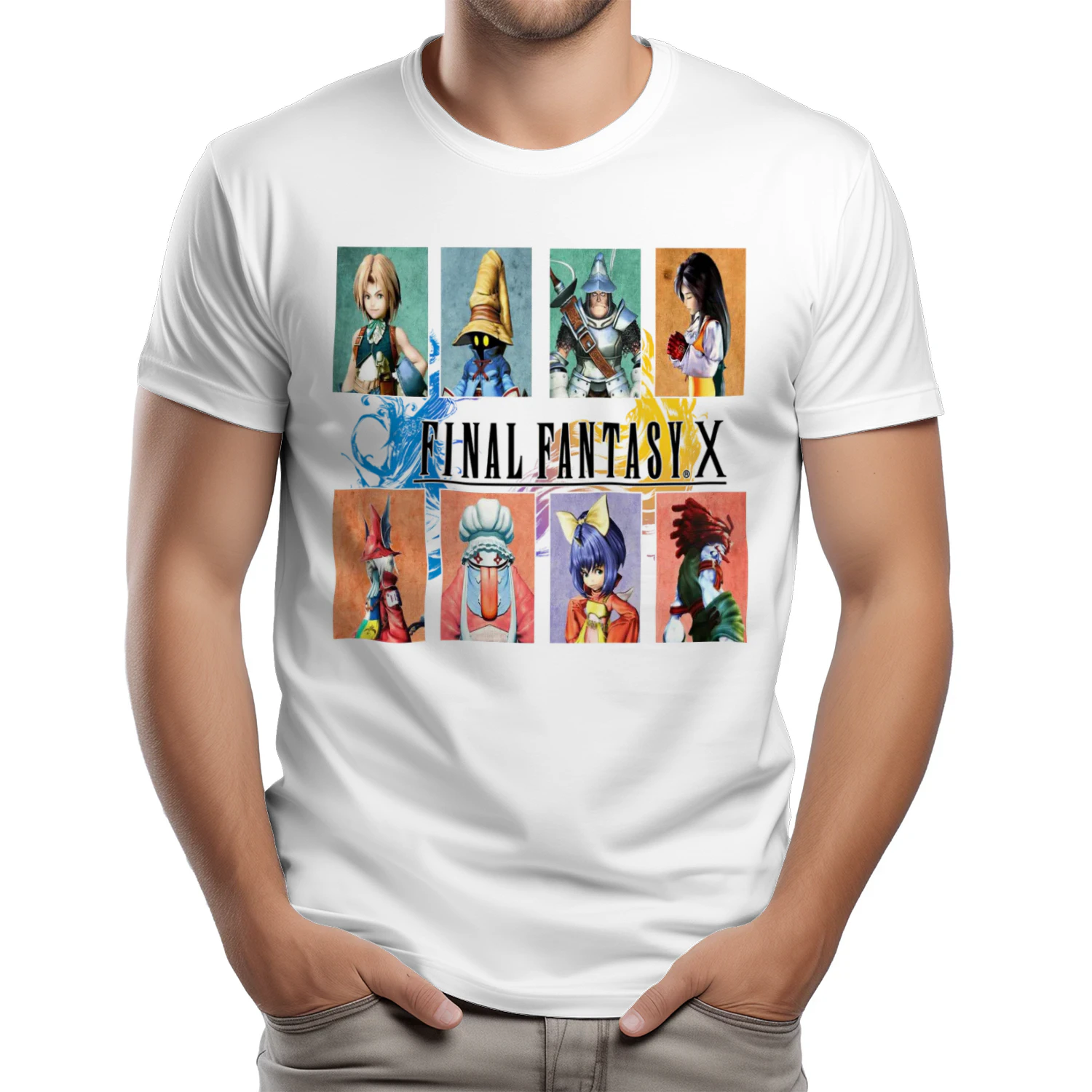 Final Fantasy Anime Style T-Shirt | Fantasy Gaming Apparel