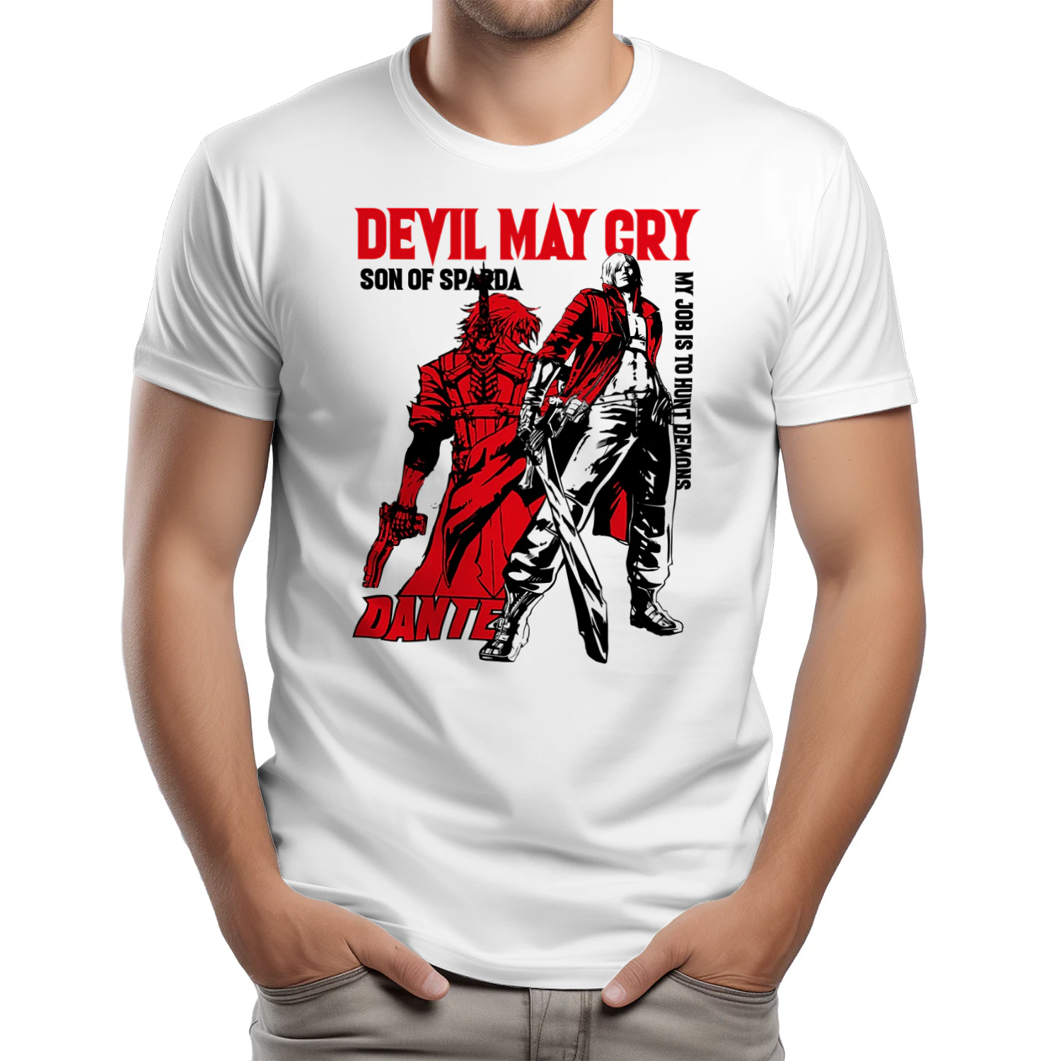 Devil May Cry Collector Graphic Tee | Premium Video Game Apparel