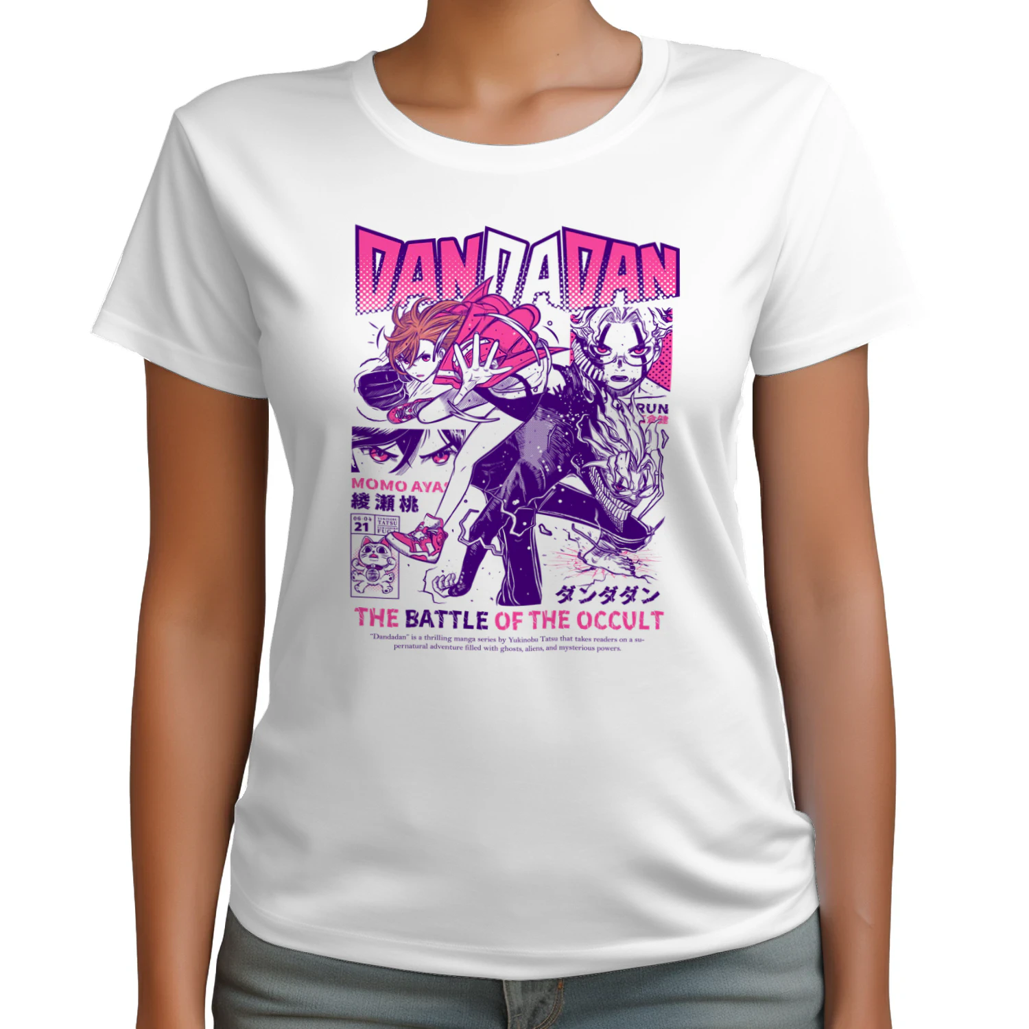 DANDADAN Premium Cotton T-Shirt | Anime Fan Graphic Tee