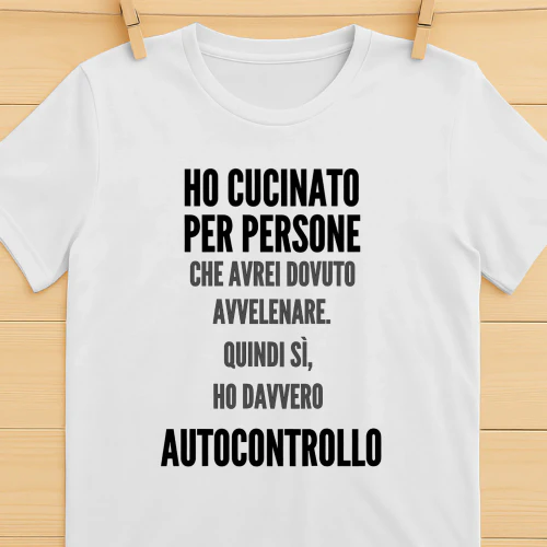 Ho Cucinato Per Persone CHE AVREI DOVUTO AVVELENARE. QUINDI SÌ, HO DAVVERO Autocontrollo