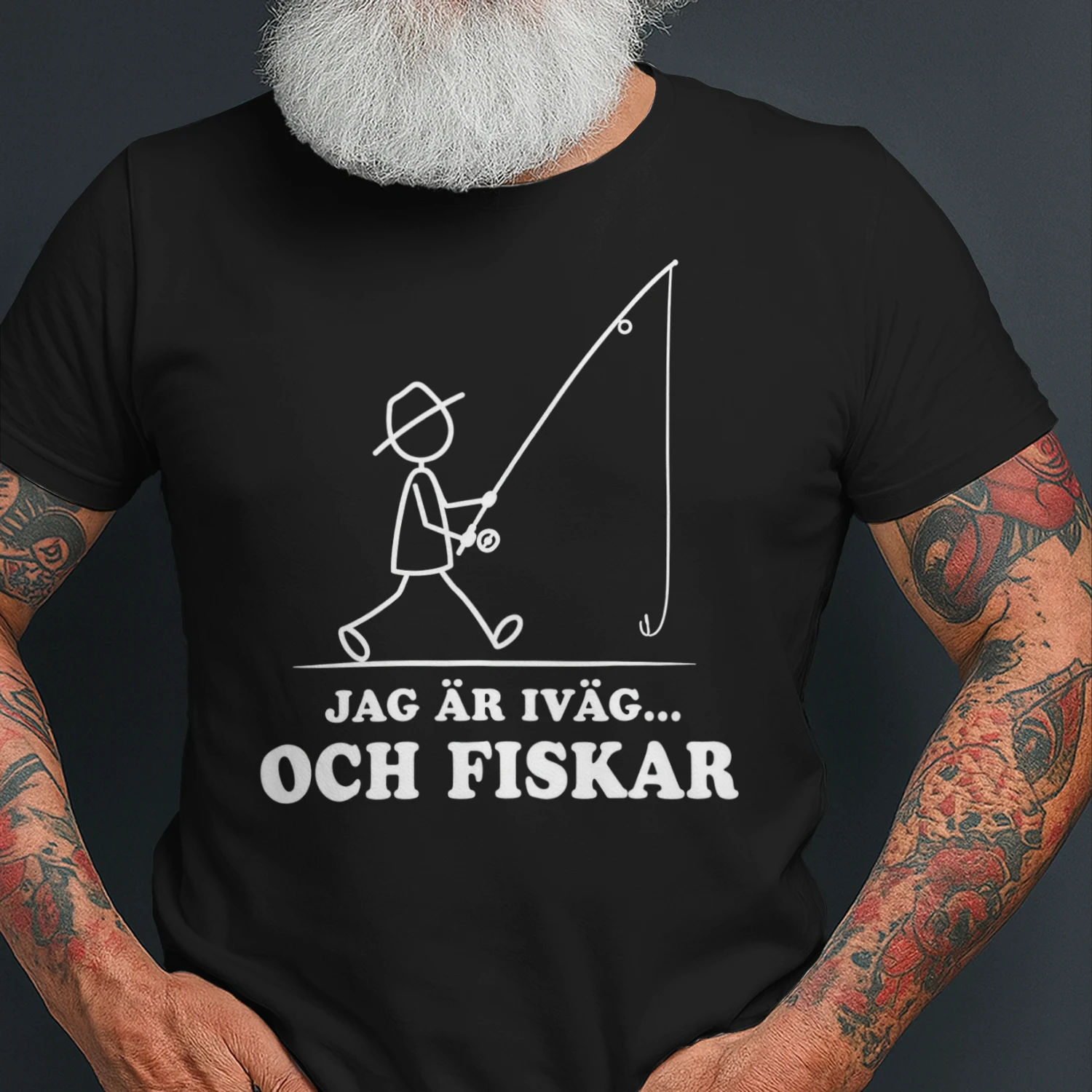 Rolig fisketröja som present till en fiskepappa
