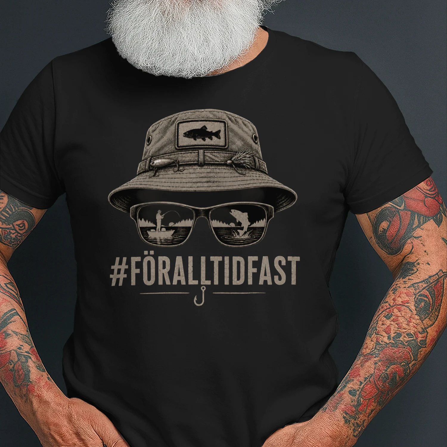 Rolig fisketröja som present till fiskare