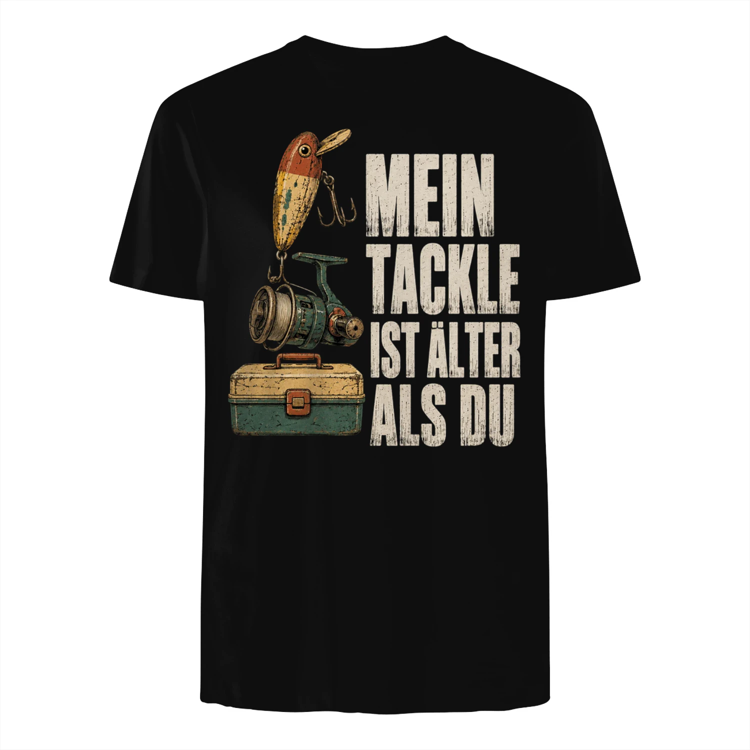 Lustiges Angelshirt als Geschenk für anglernden Papa