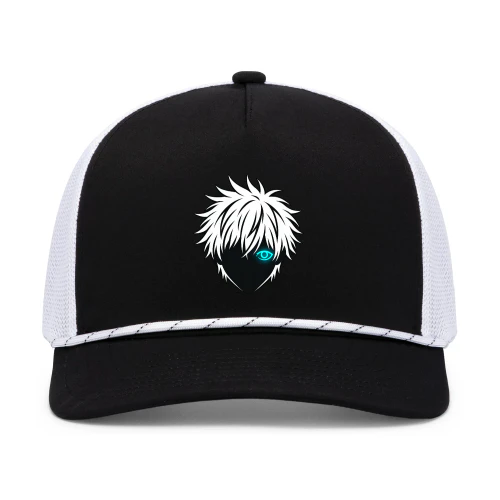 Gojo Satoru Anime Trucker Cap | Six Eyes