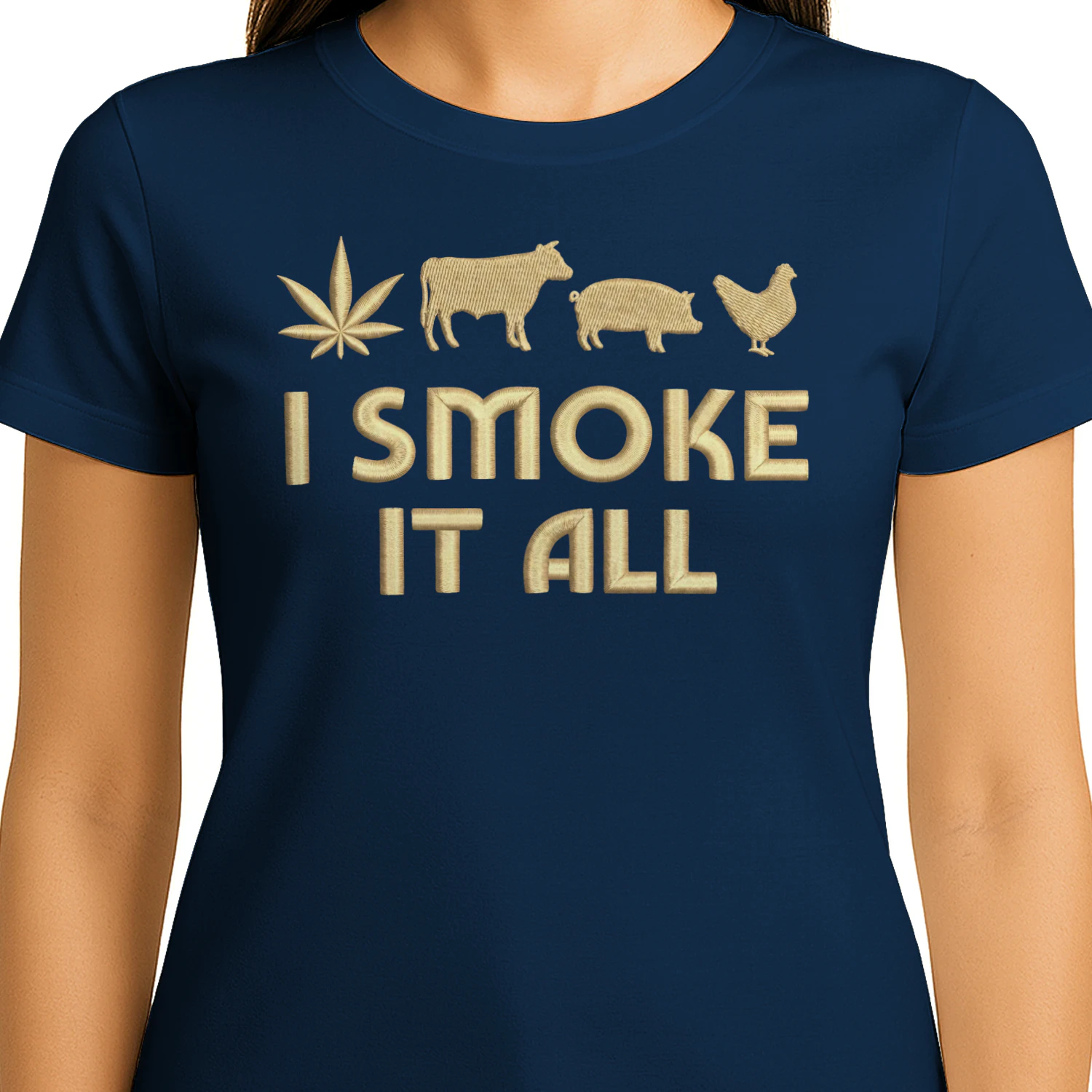 Funny Shirt Design I Smake It All Classic Unisex T-shirt
