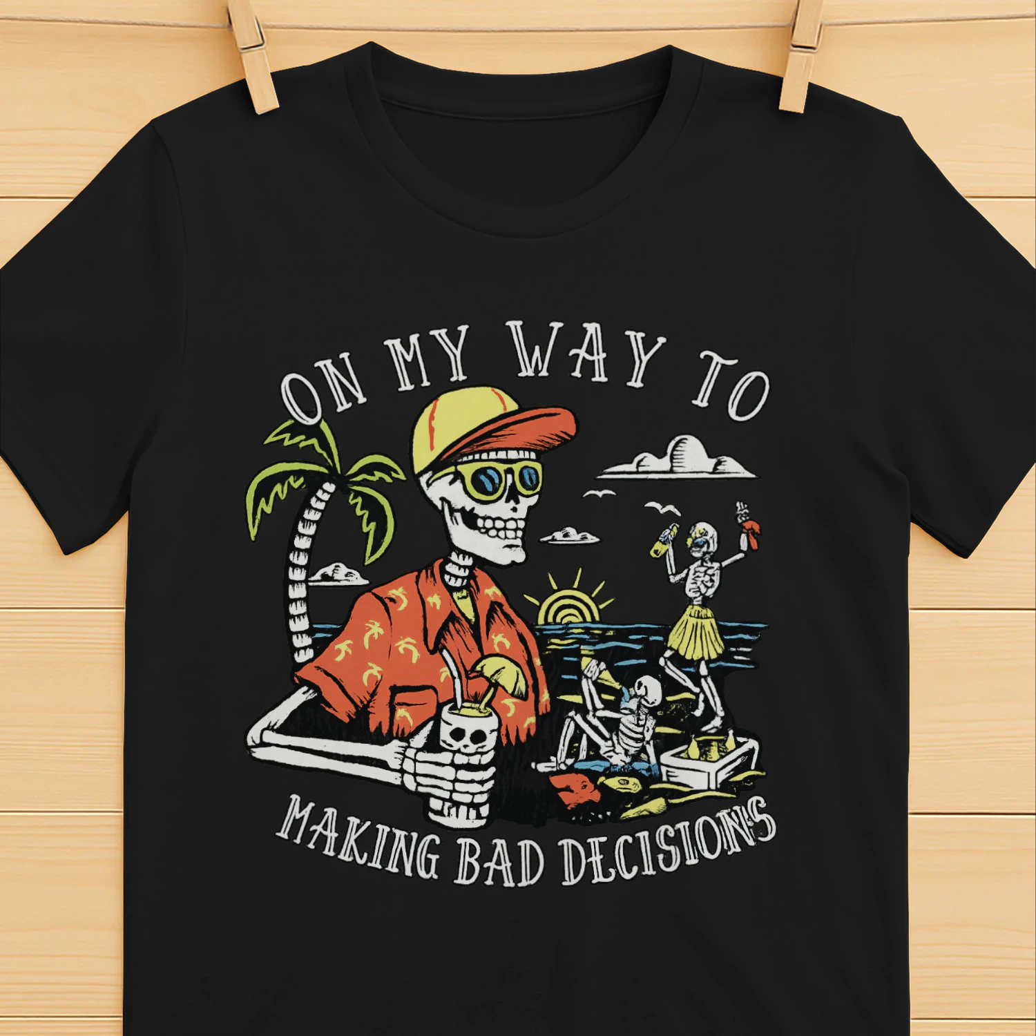 Skeleton Summer Vibes