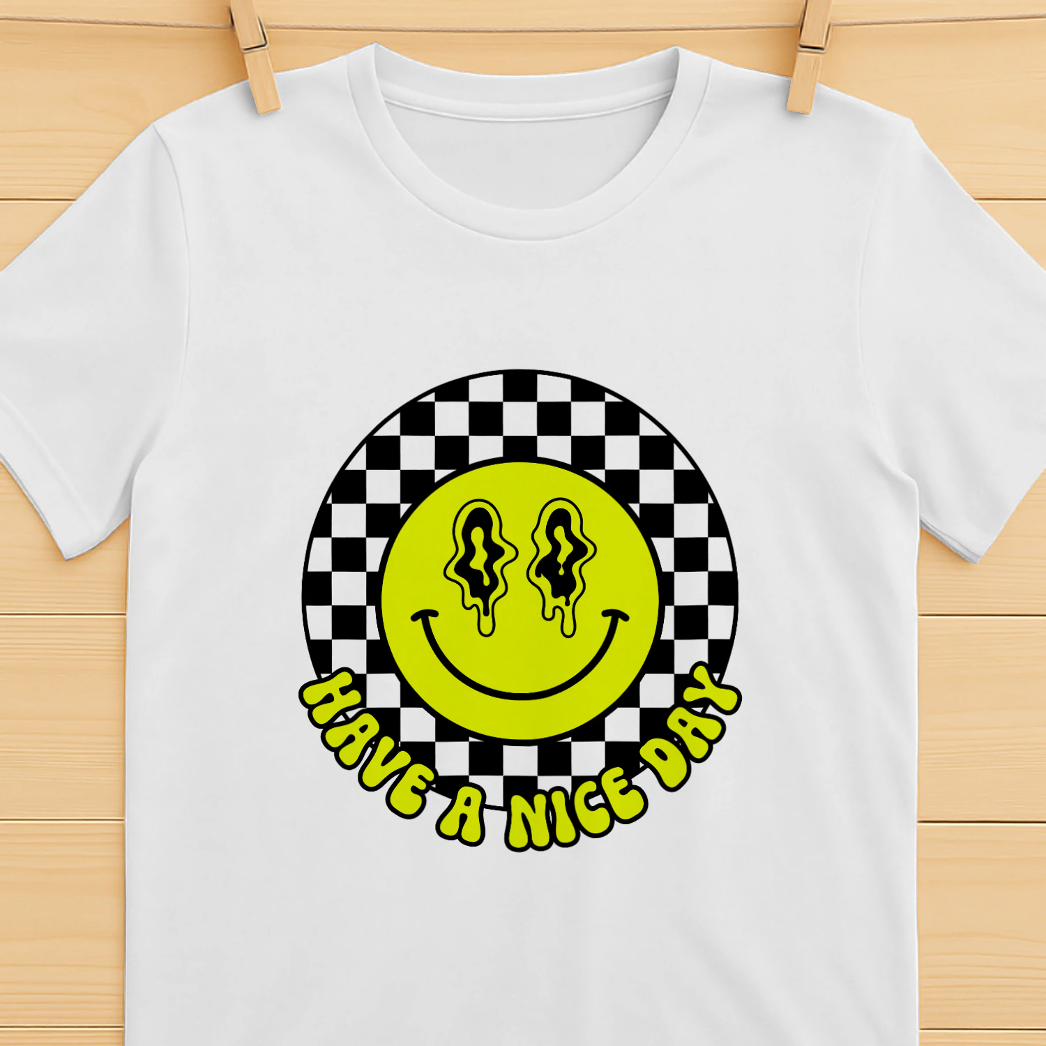 Drippy Smiley Check-In