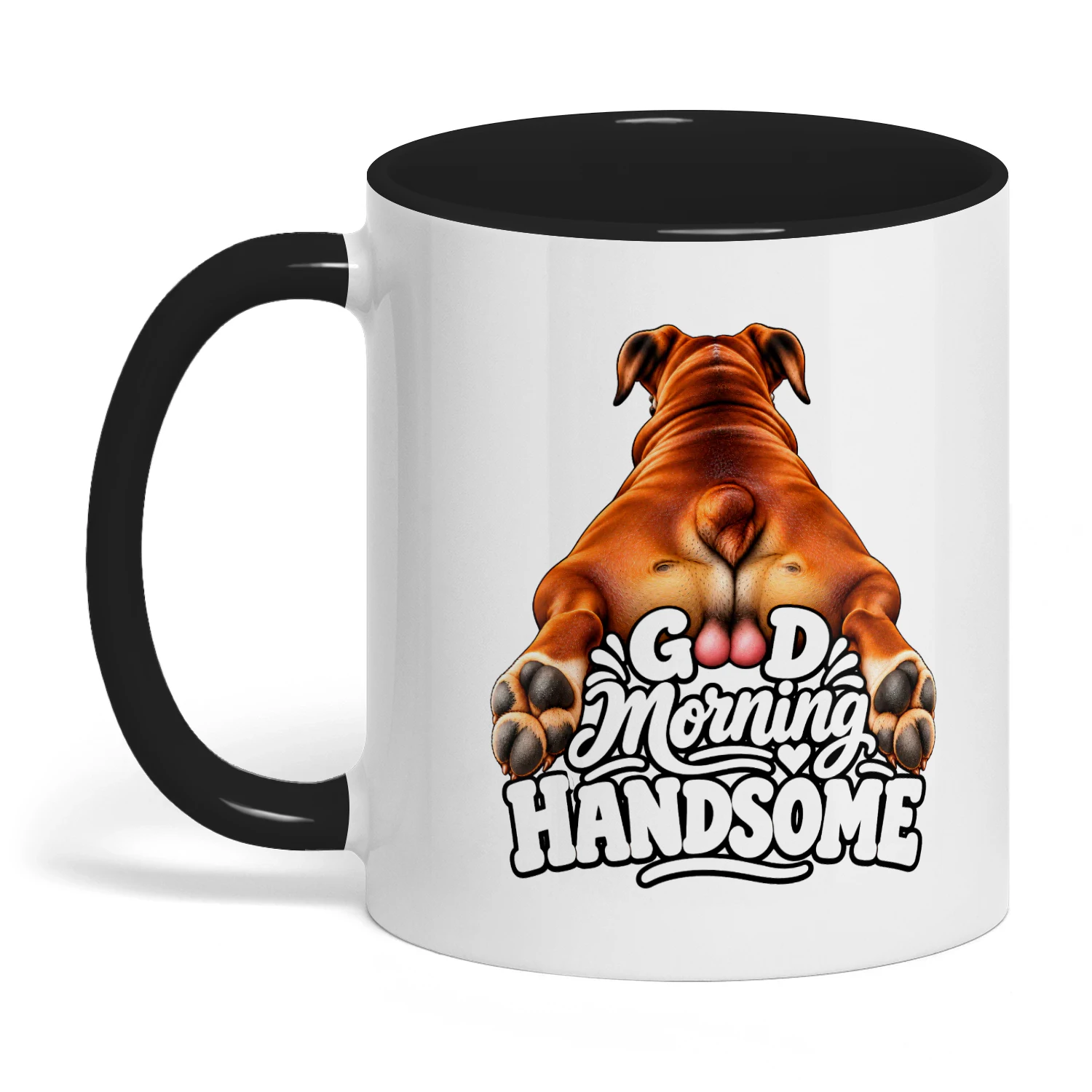 Handsome Good Morning Funny Coffee Lover
