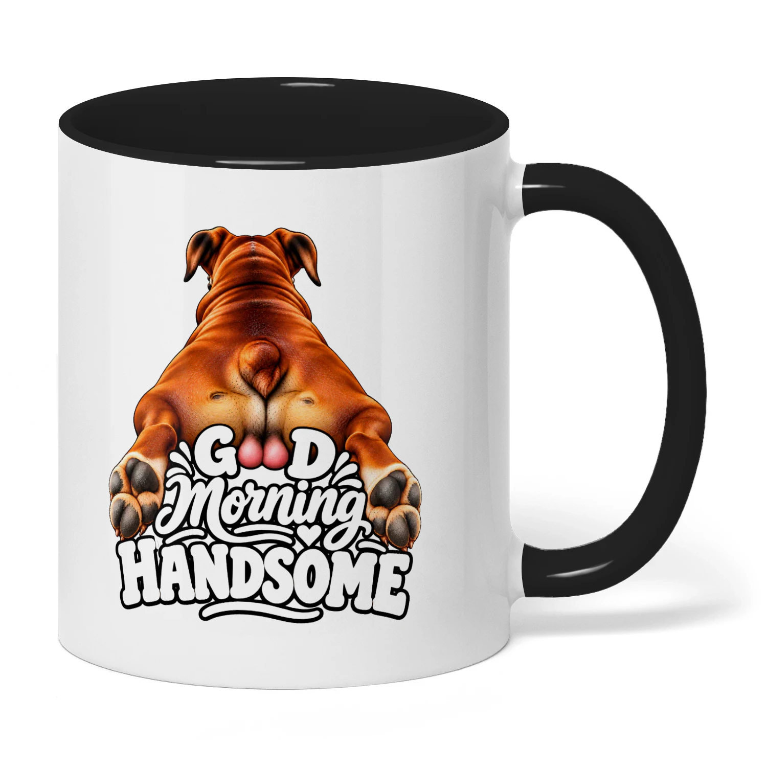 Handsome Good Morning Funny Coffee Lover