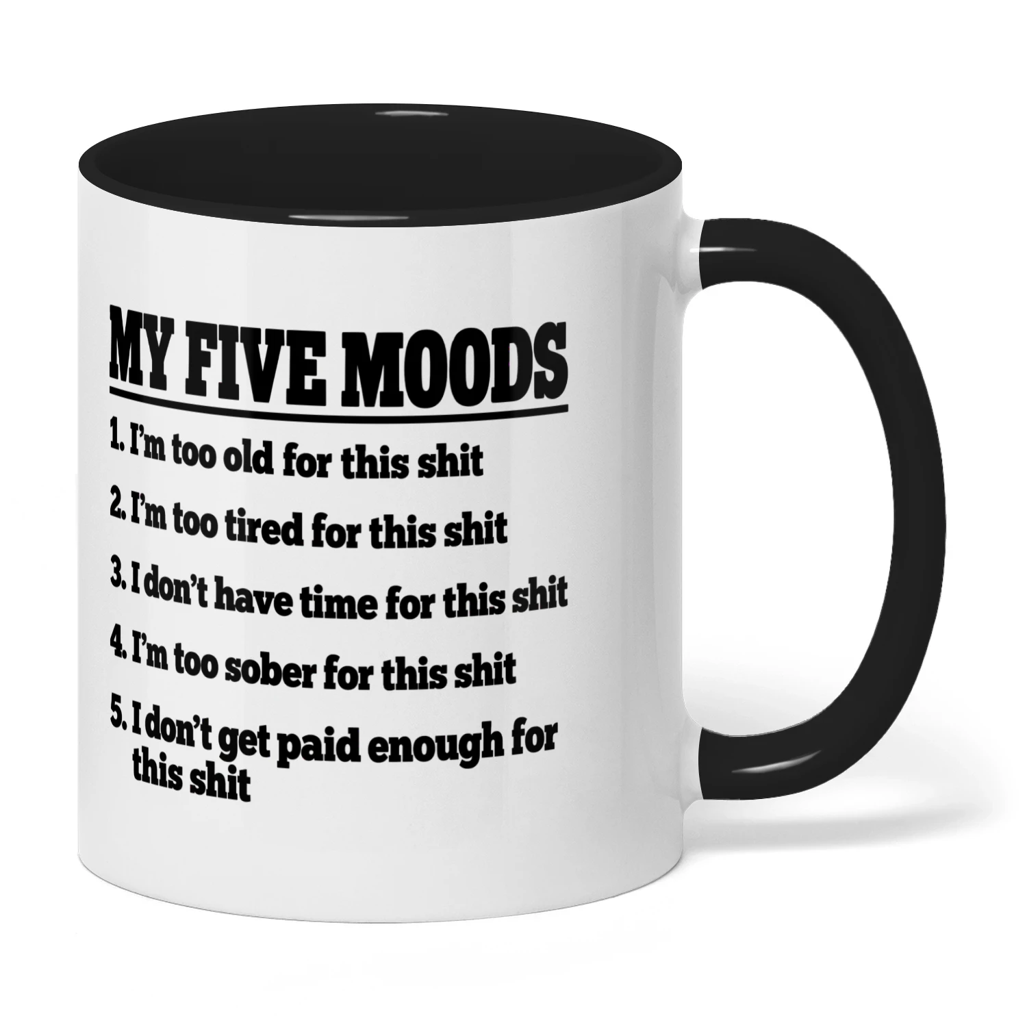 Funny Coffee Mug, Key Everyone Is Tired, Sarcastic Coffee Cup, Adult Humor Gift